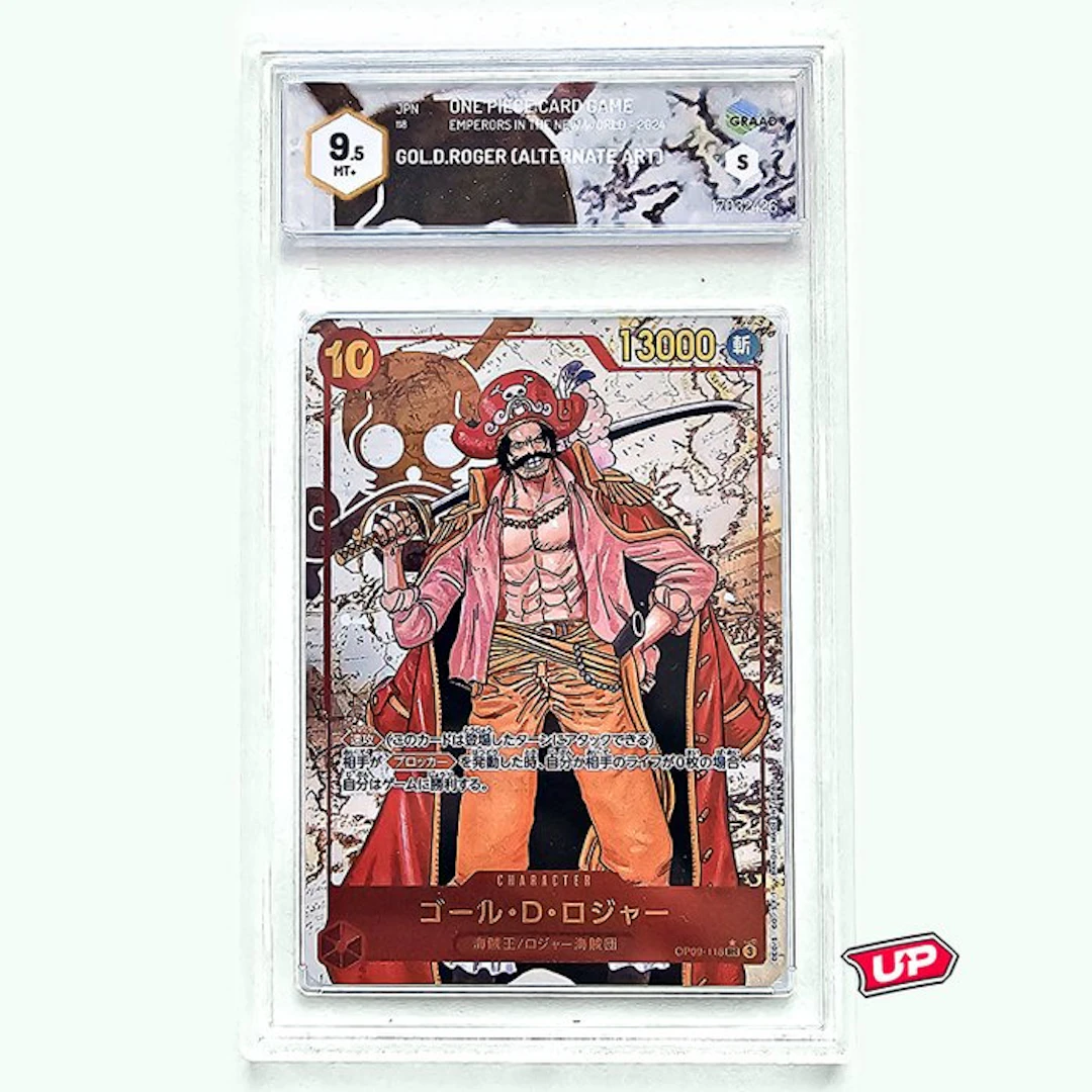 One Piece Graded card - One Piece - Gol.D.Roger (Alternate Art) SEC - Graad 9.5