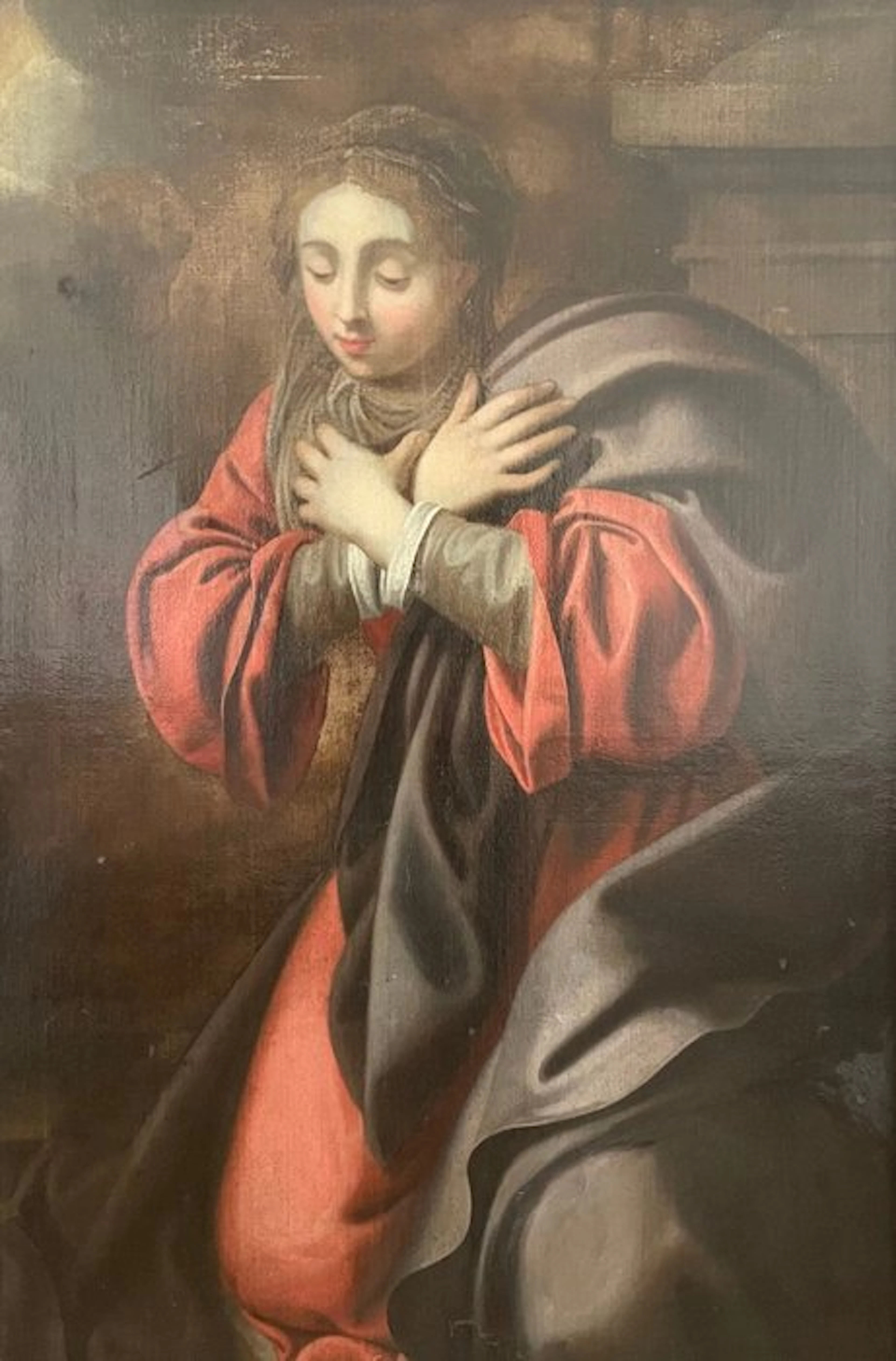 Dutch school (XVII) - Virgin Annunciate
