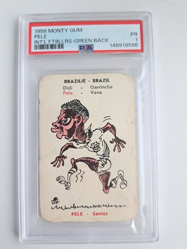 Brazilië - Voetbal - Pelé - 1958 - Fancard