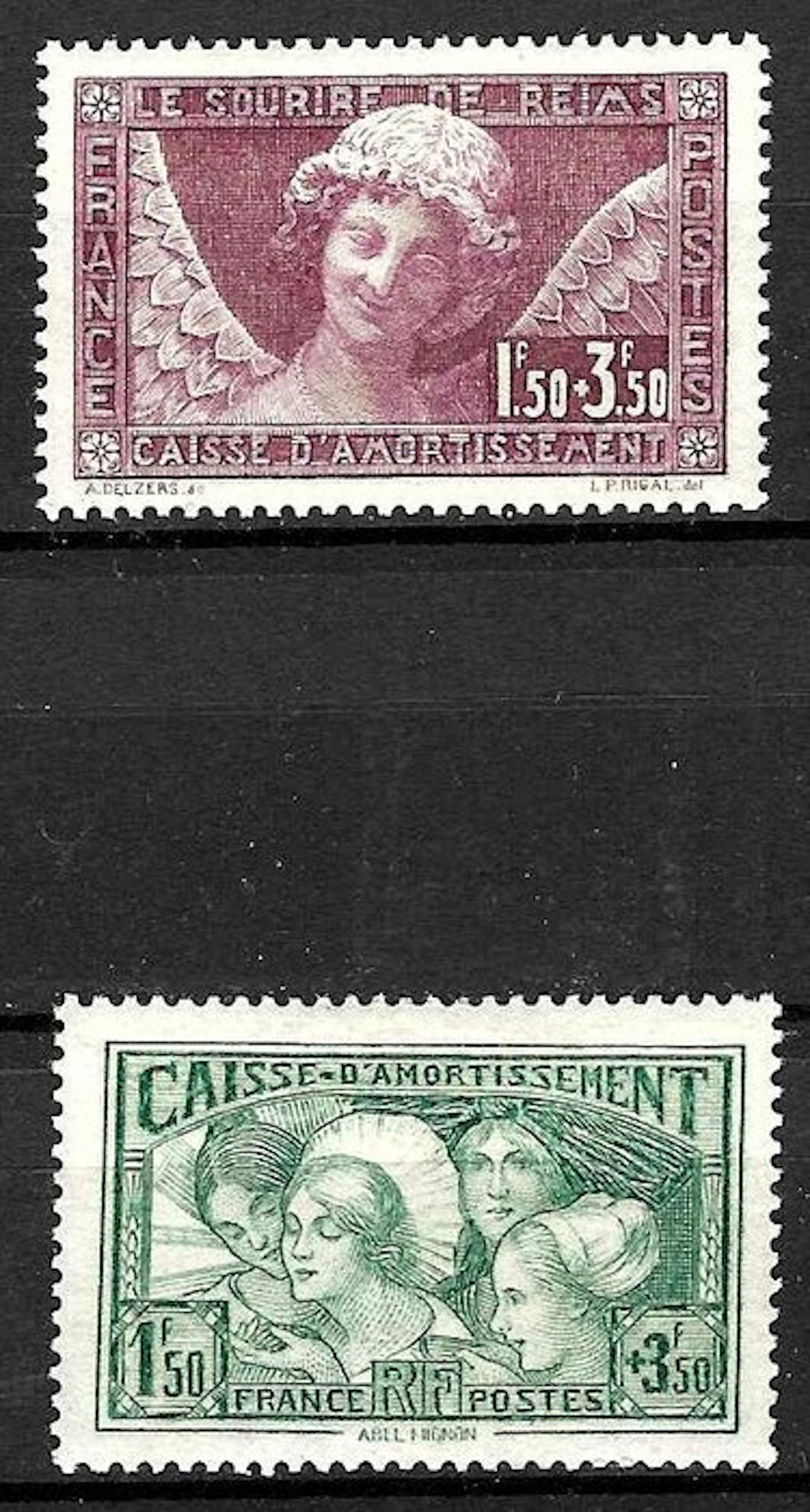France 1930/1931 - Amortization Fund Nos. 256 and 269 new** - YVERT & TELLIER