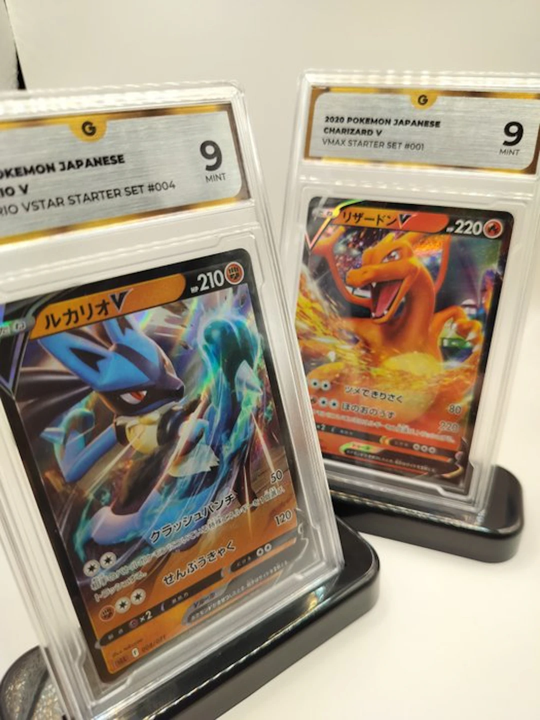 Pokémon - 2 Graded card - Charizard