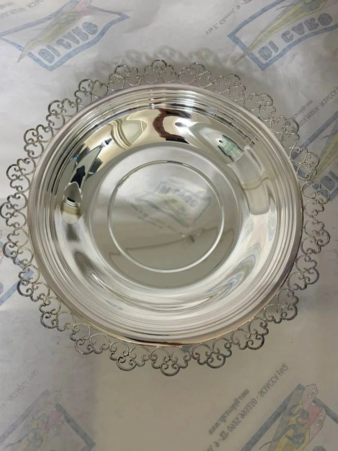 Dish - .800 silver