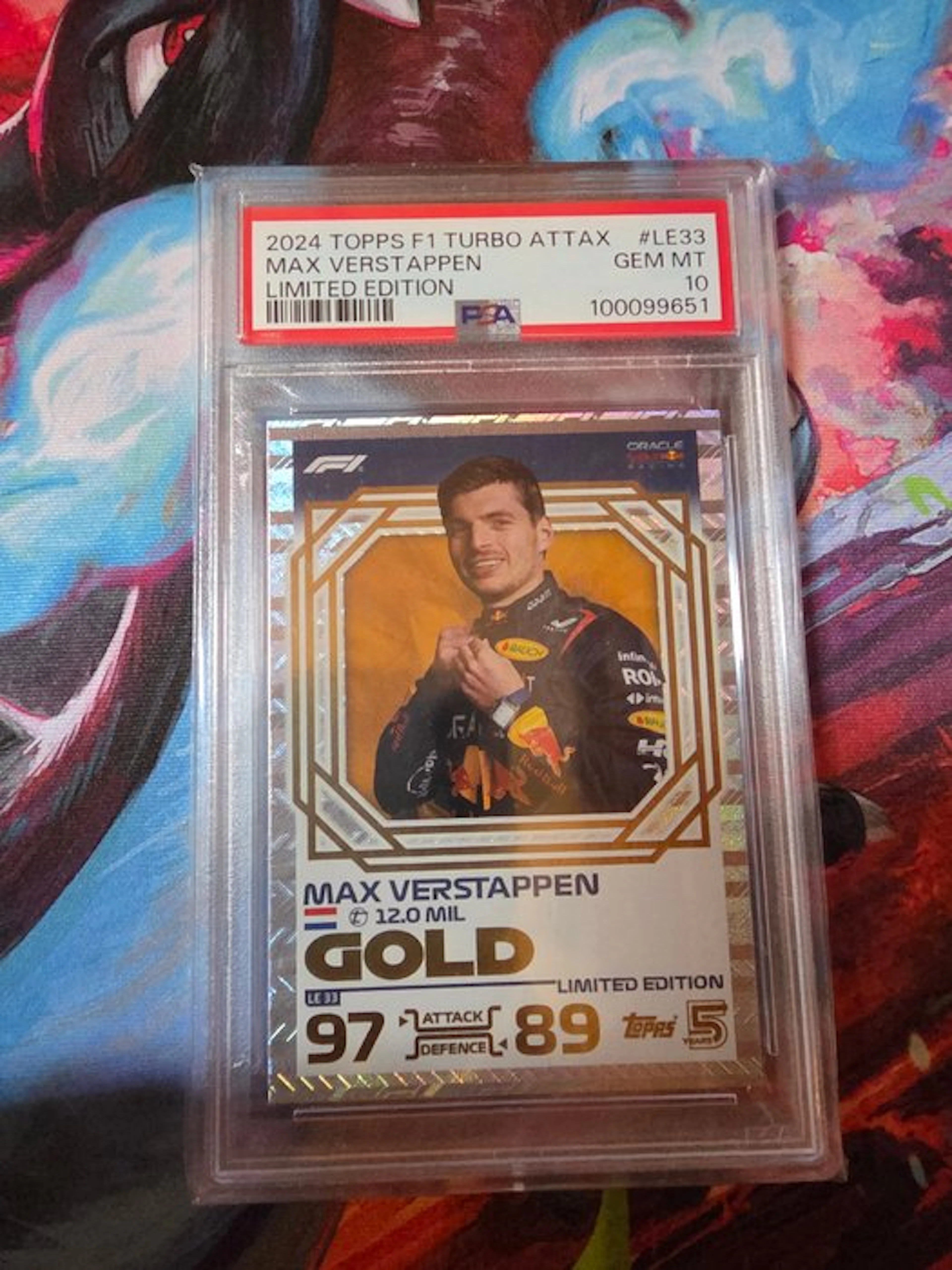 2024 Topps Formula 1 Max Verstappen LE33 Limited edition...