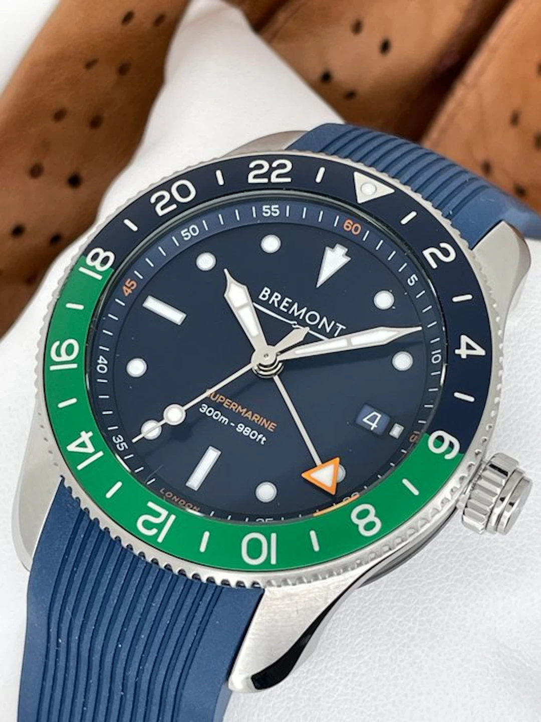 Bremont - Supermarine GMT Automatic - S302-BLGN-R-S - Men - 2020-2025