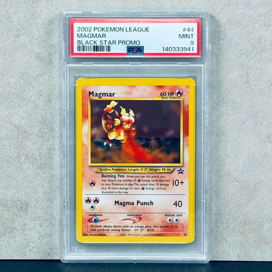 Pokémon Graded card - MAGMAR #44 2002 POKEMON LEAGUE...