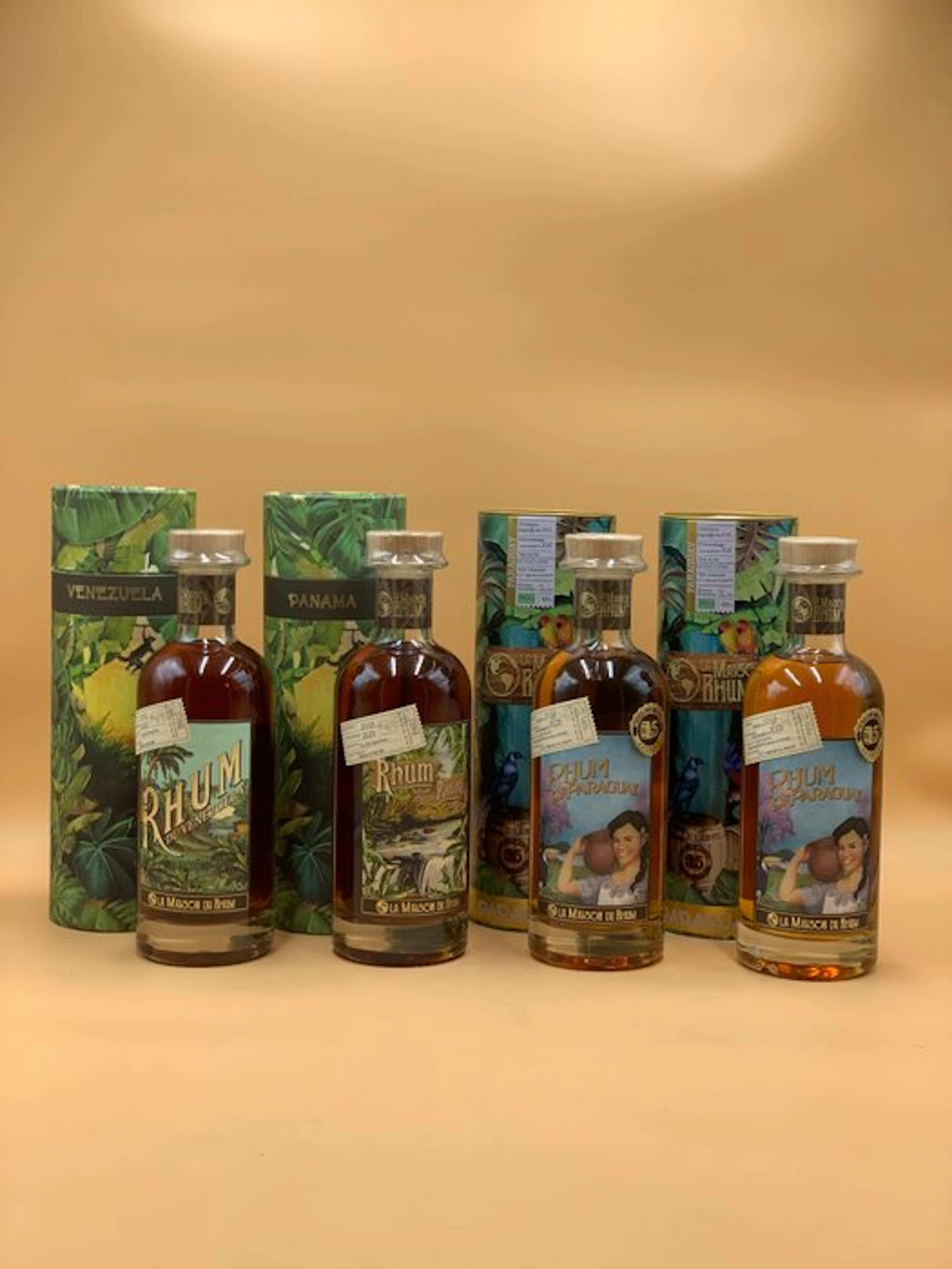 La Maison du Rhum - Vénézuela- Panama - Paraguay x 2...