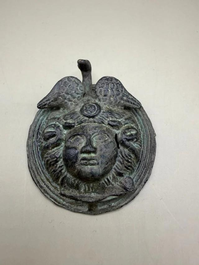 Ancient Roman Bronze Application (phalera ?)
