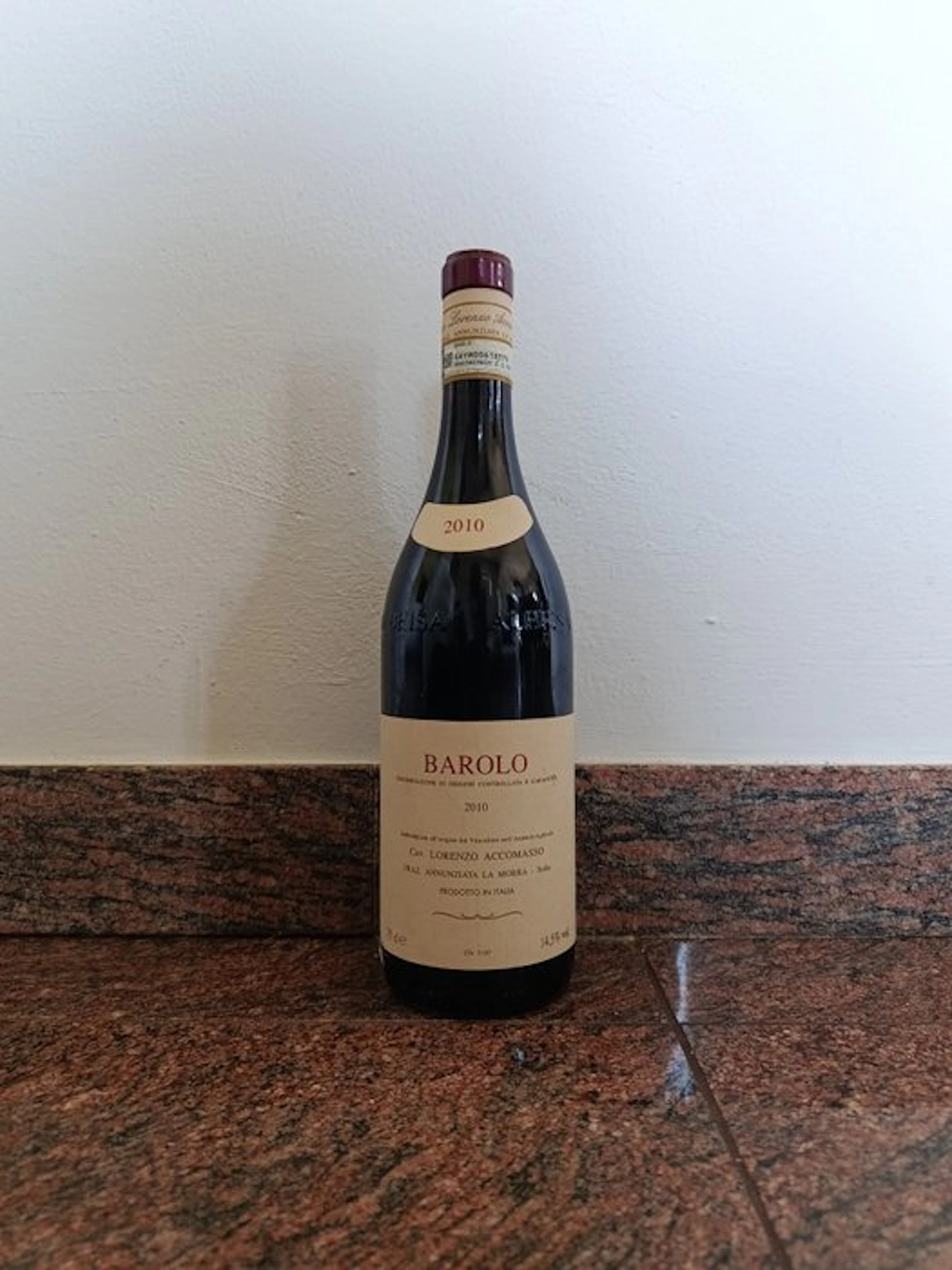 2010 Lorenzo Accomasso - Barolo - 1 Bottle (0.75L)