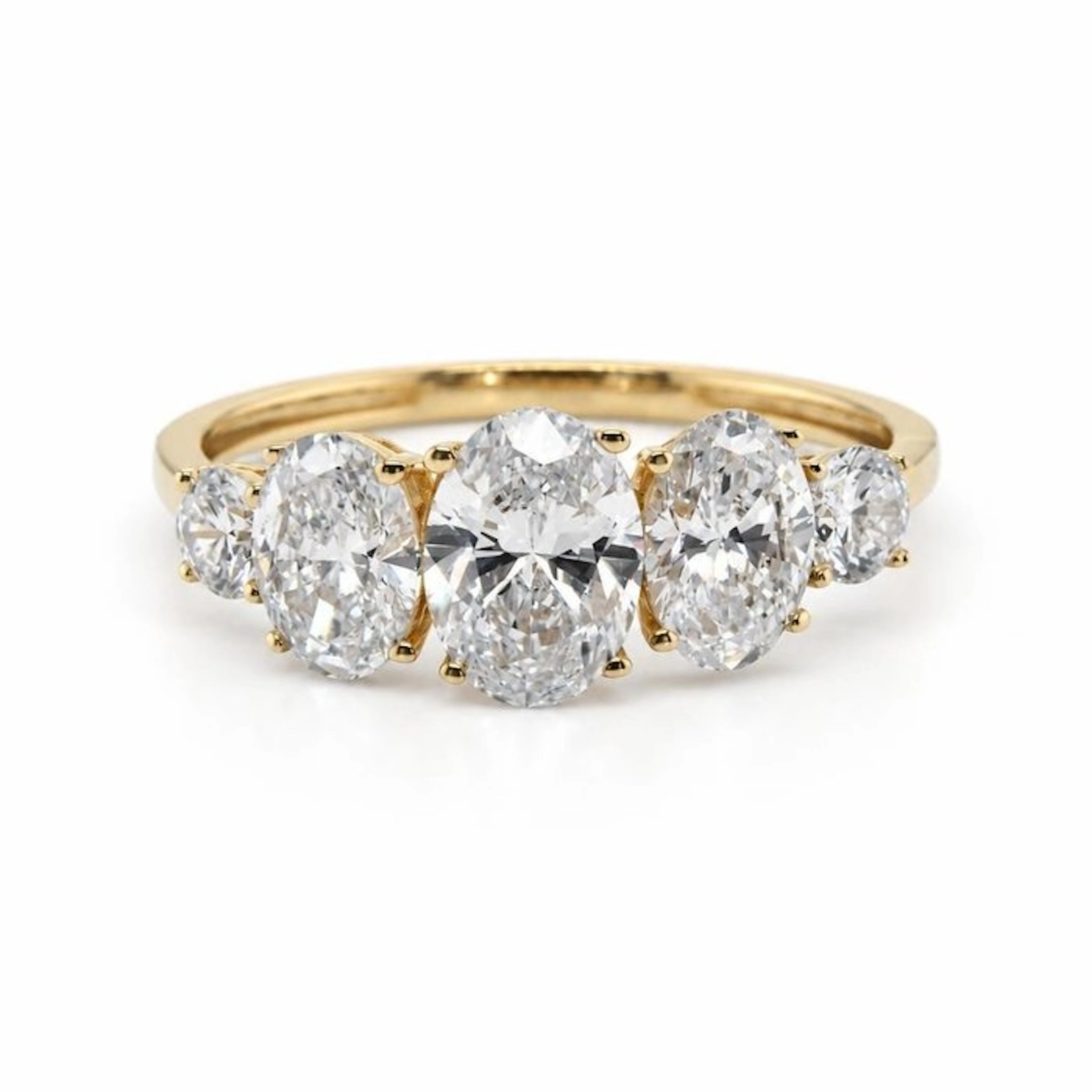 No reserve price - Ring - 14 kt
