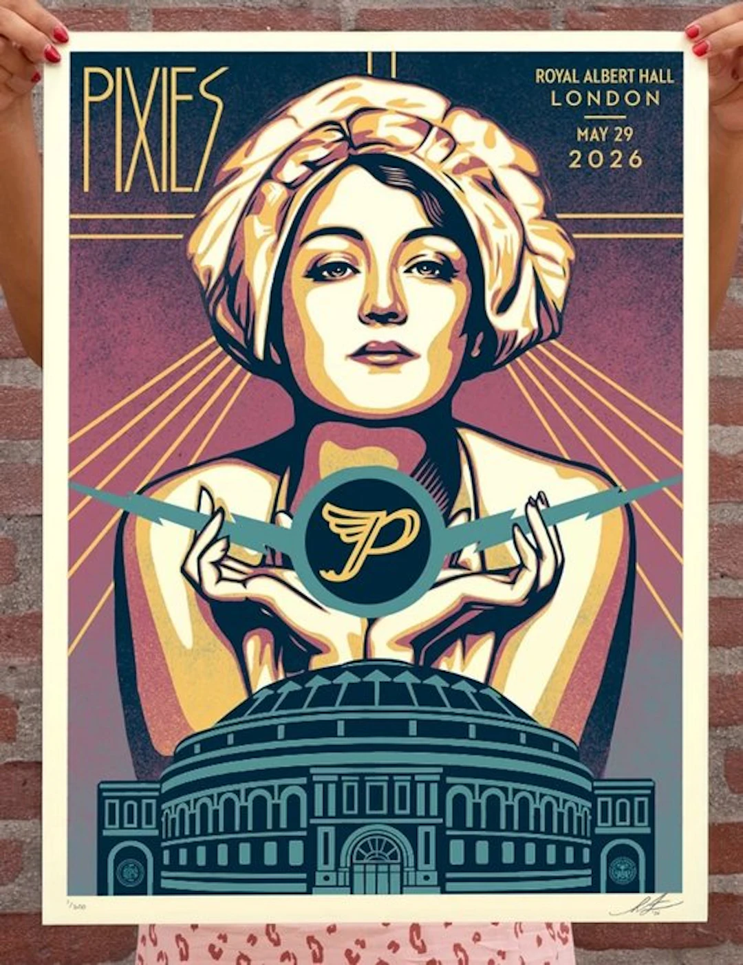 Shepard Fairey (OBEY) (1970) - Pixies - Mauve