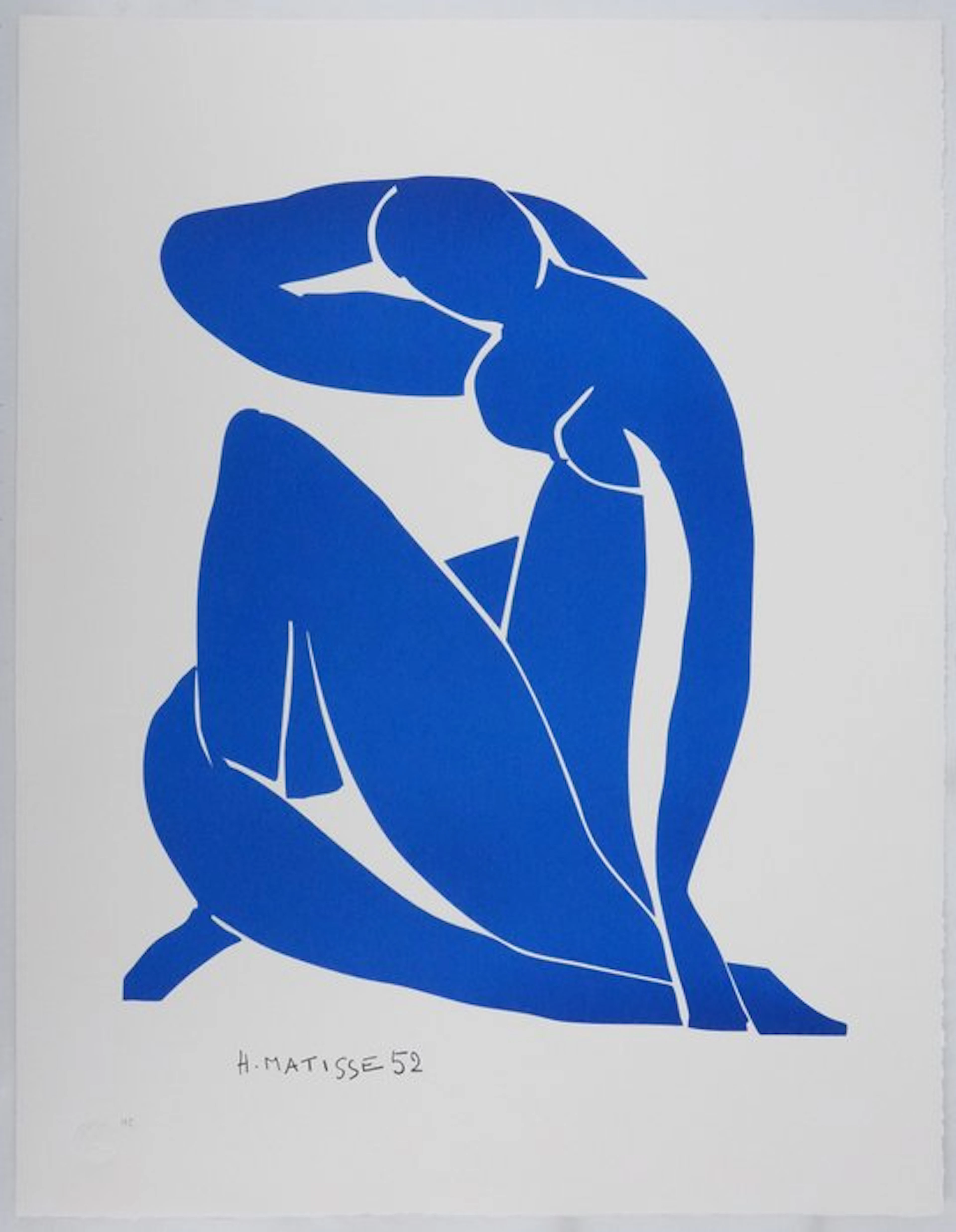Henri Matisse (1869-1954) - Nu bleu au bras levé