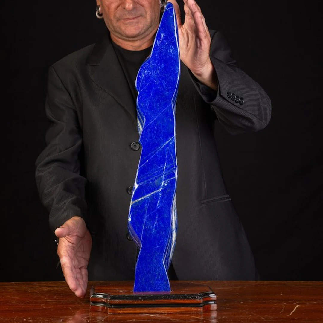Exclusive Masterpiece - Large Natural Lapis Lazuli...