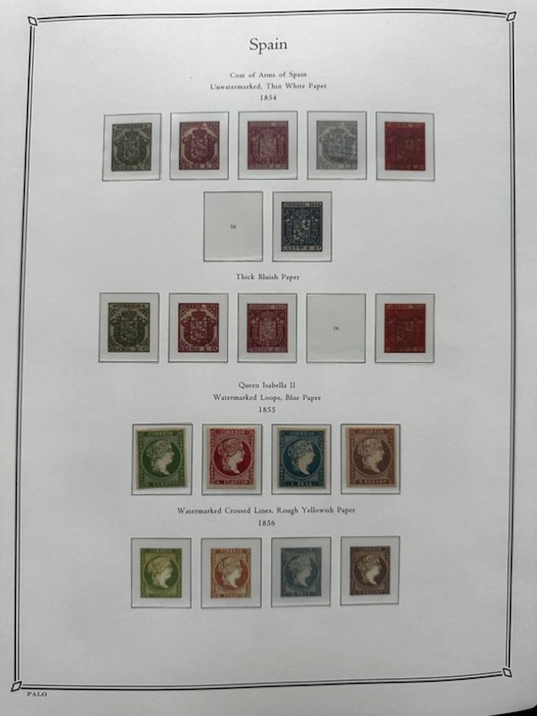 Spain 1850/1940 - Stamp collection *** Spain 1850-1940