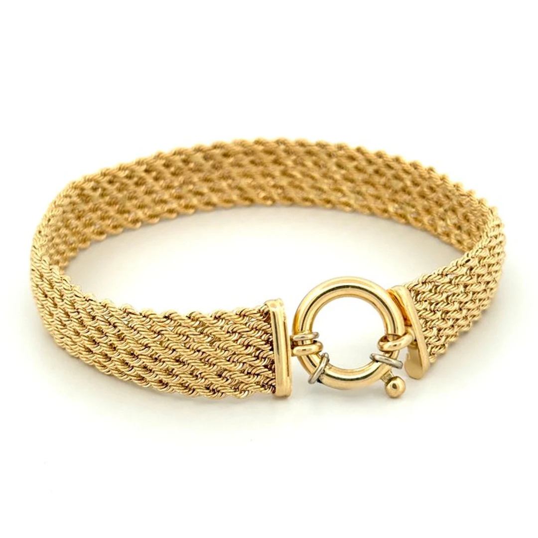Bracelet - 18 kt. Yellow gold - Bismark