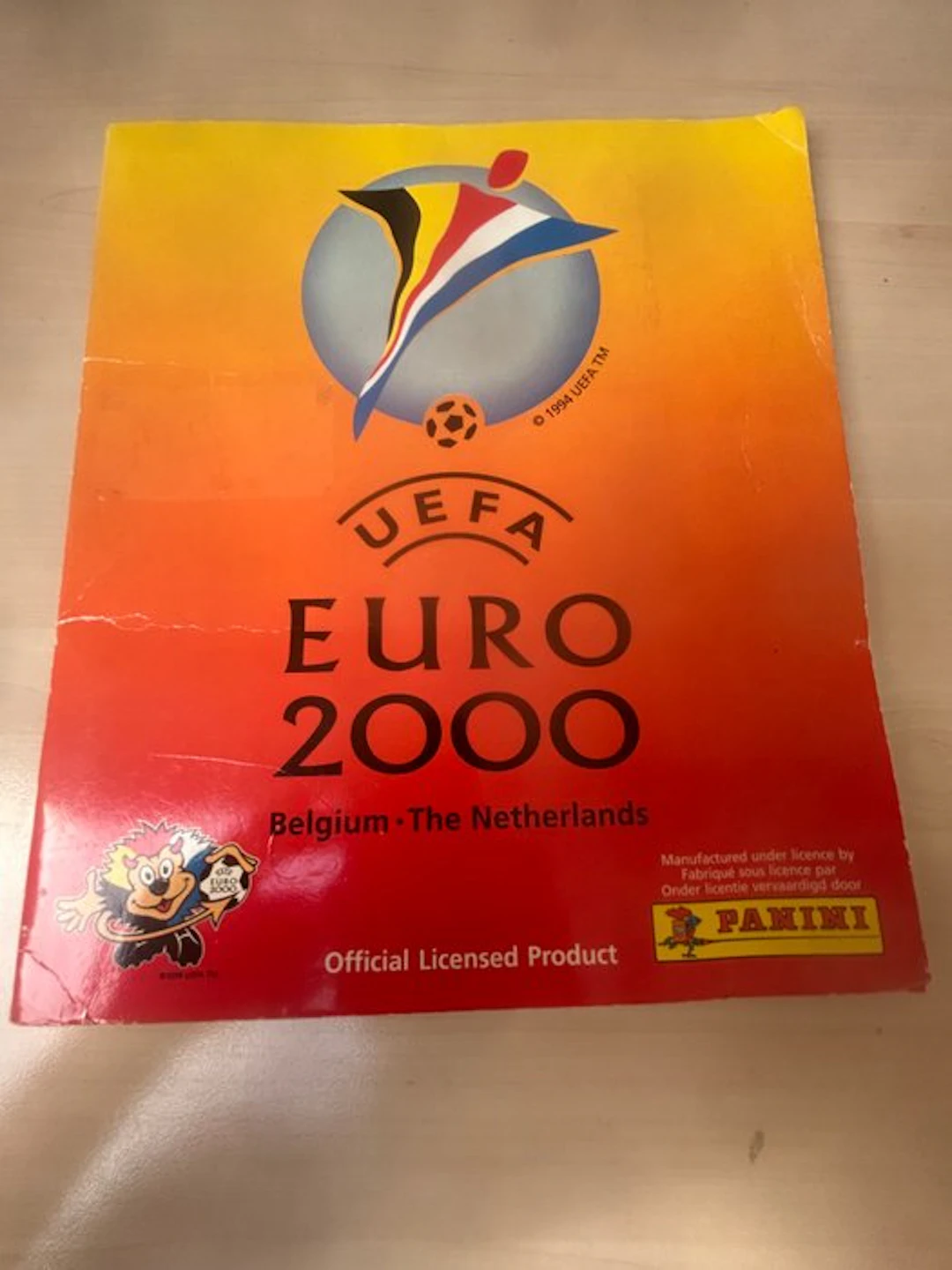 2000 Panini UEFA Euro 2000 Zinedine Zidane Original...