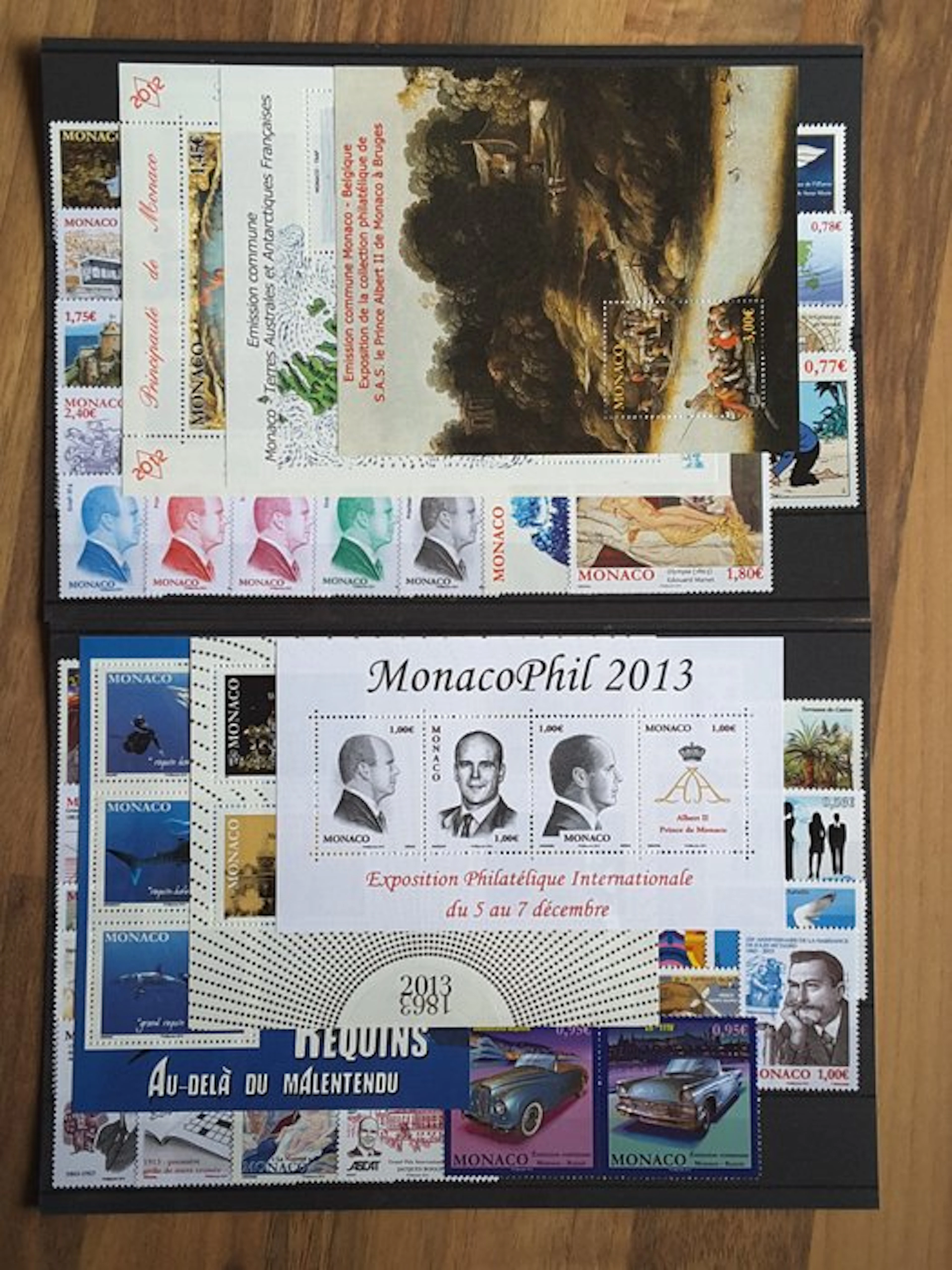 Monaco 2012/2013 - Two full years of regular stamps