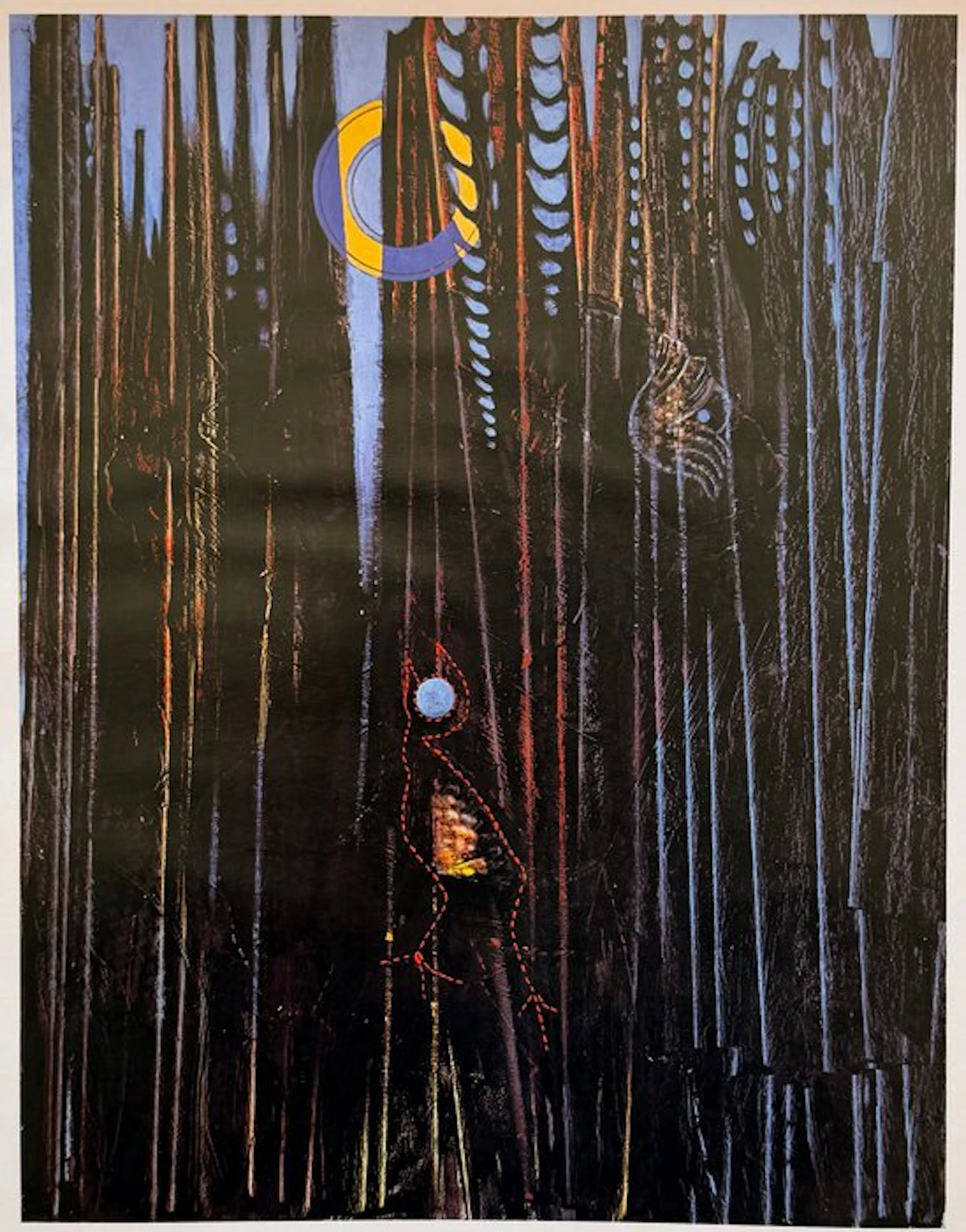 Max Ernst (1891-1976) - Forêt, Soleil, Oiseaux