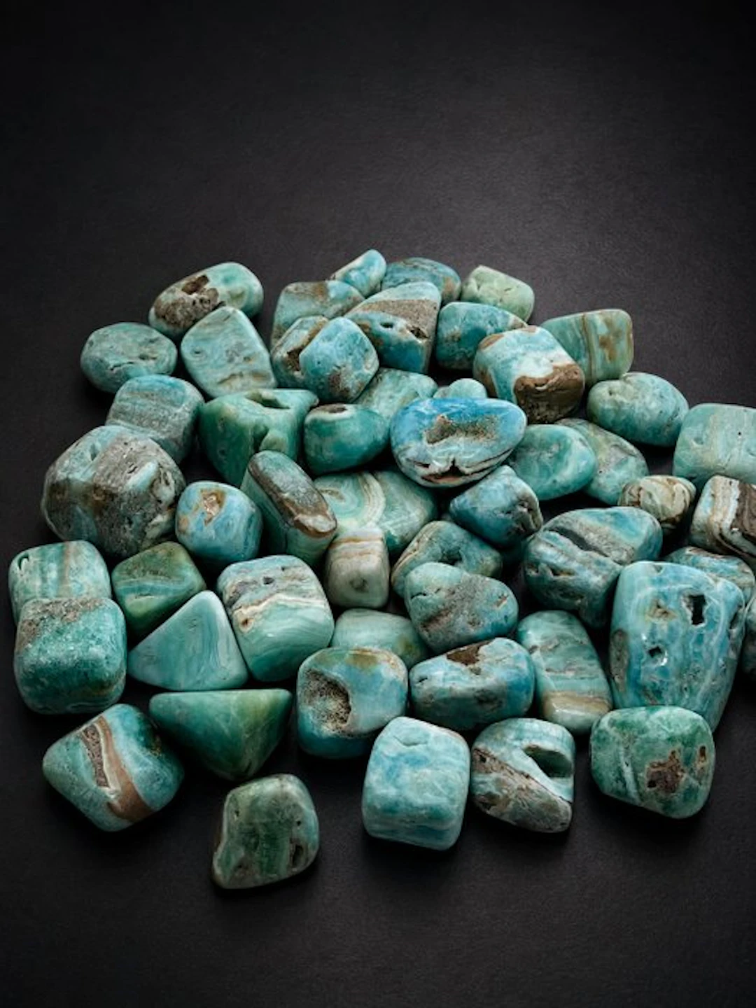 Blue Aragonite - Tumble Stone - Natural Stone - Chakra...