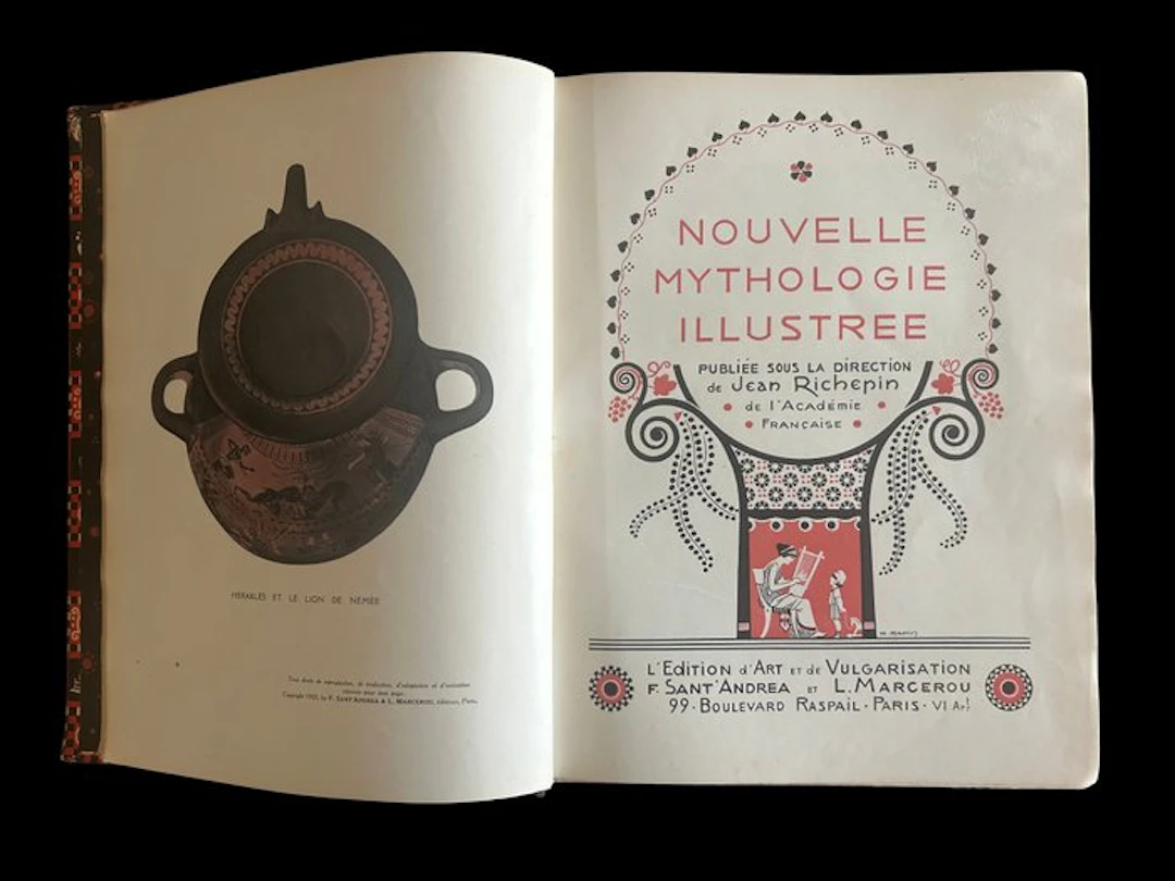 Jean Richepin - Nouvelle Mythologie Illustrée - 1920