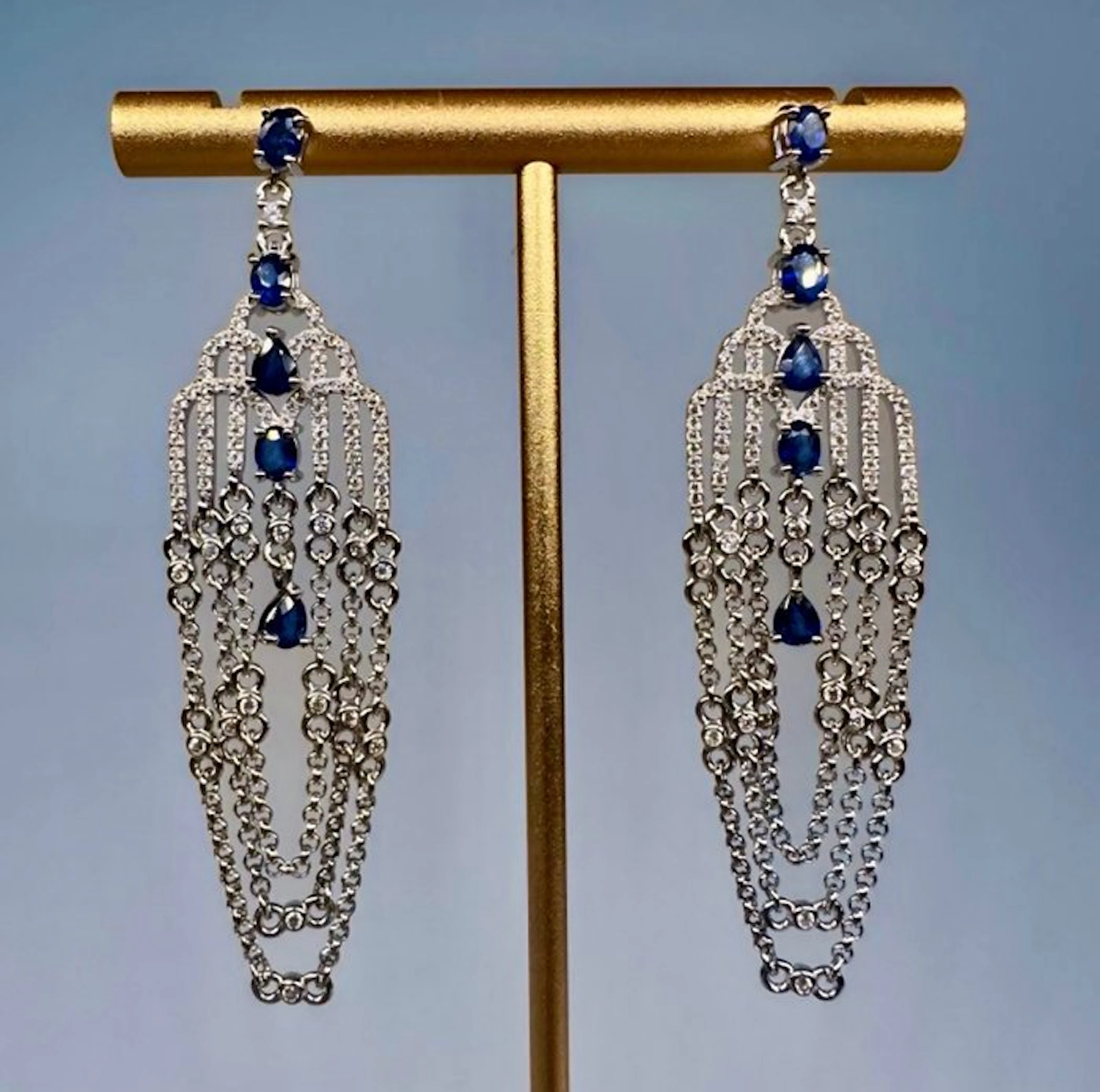 No reserve price - Earrings 925 Sterling Silver Earrings...