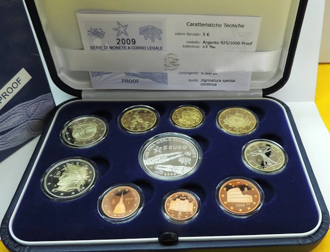 Italy. Proof Set 2009 (incl