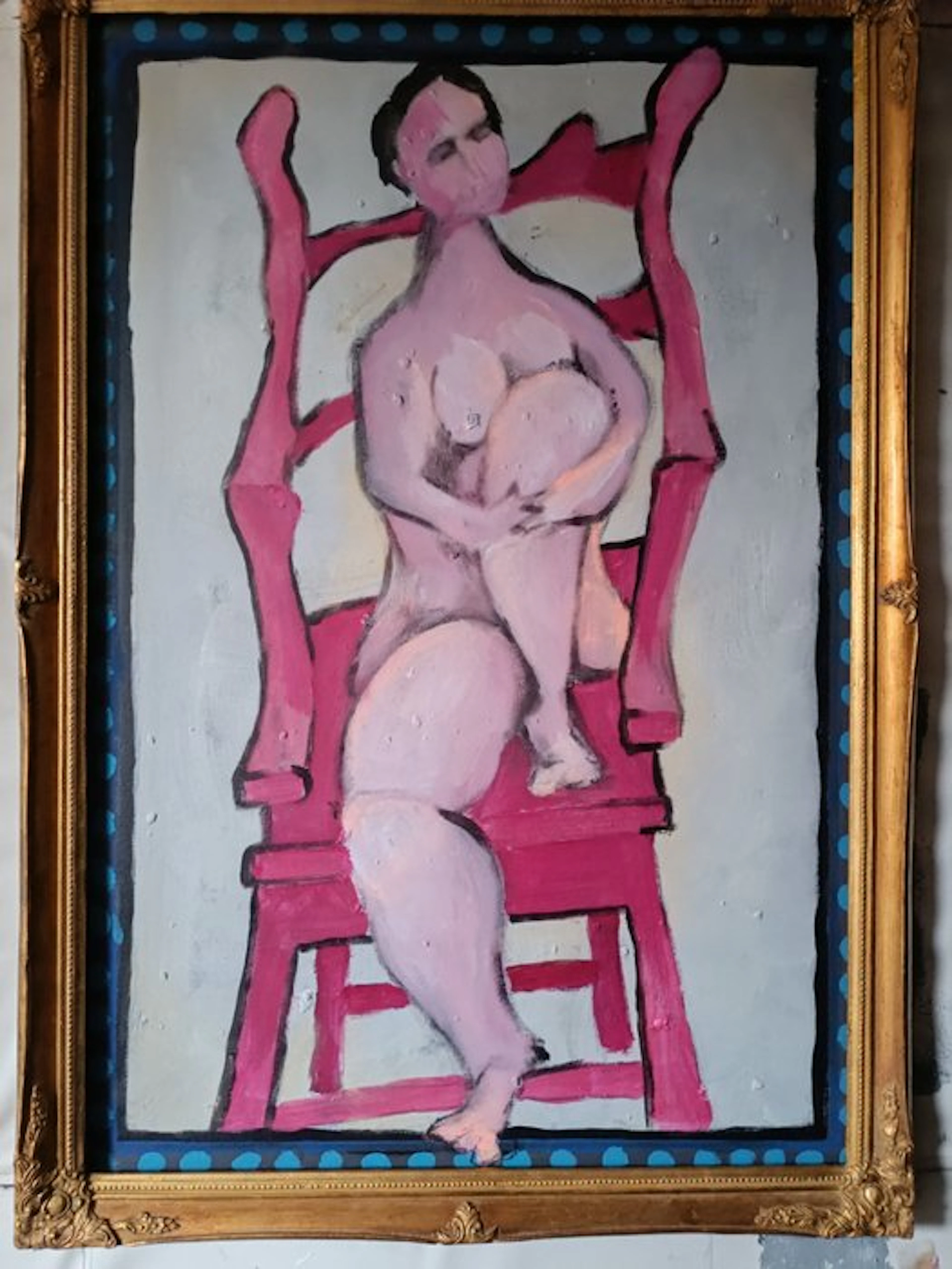 Ulrich Gey (1956) - "Der rote Stuhl"