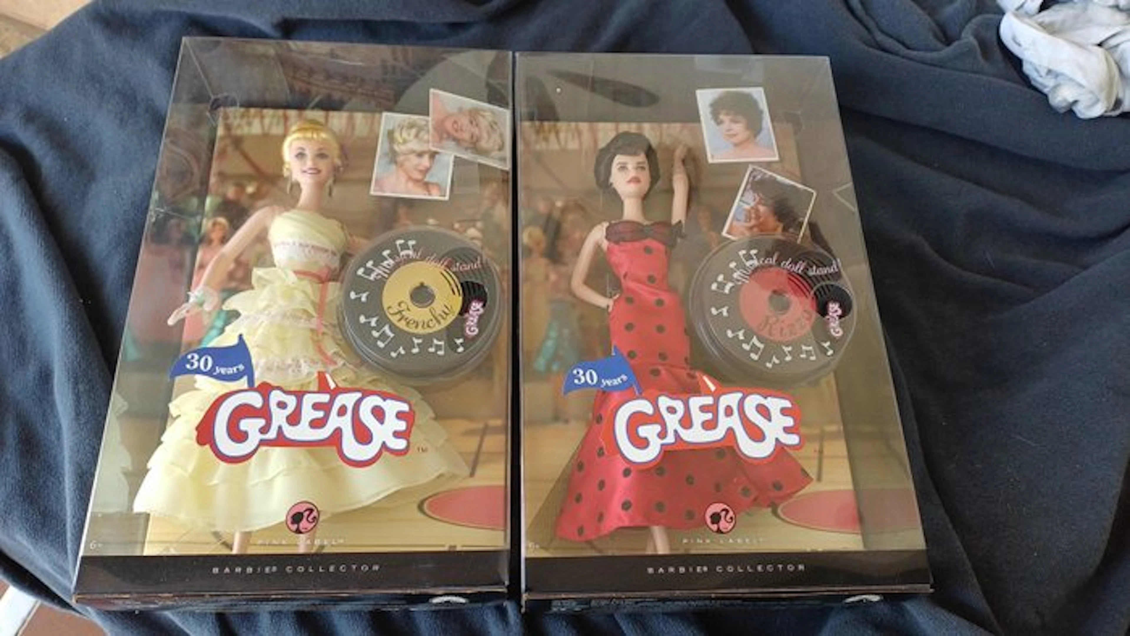 Mattel - Barbie doll 30 years grease frenchy and rizzo