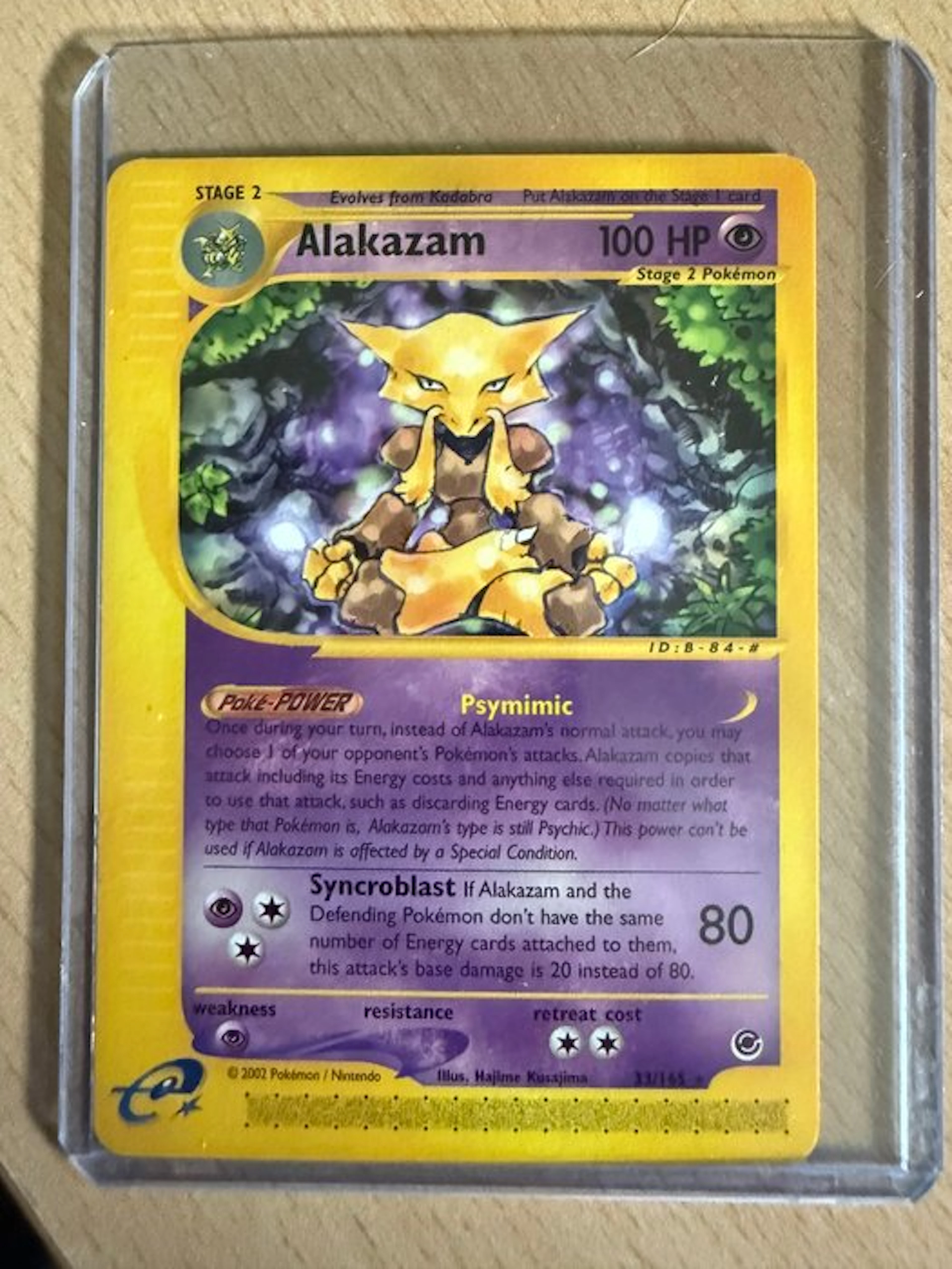 Pokémon - 1 Card - Alakazam 33/165 - Various sets