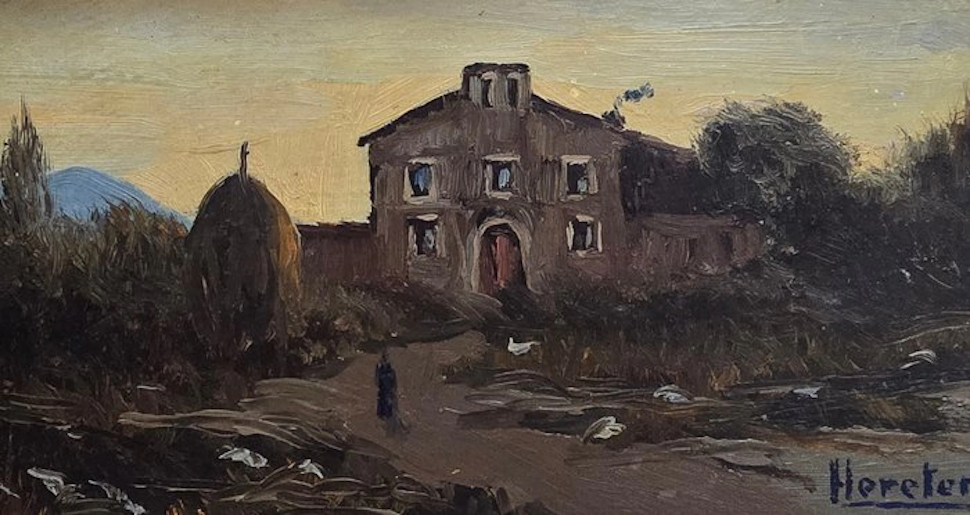 Josep Hereter (1919–1990) - El camino del atardecer