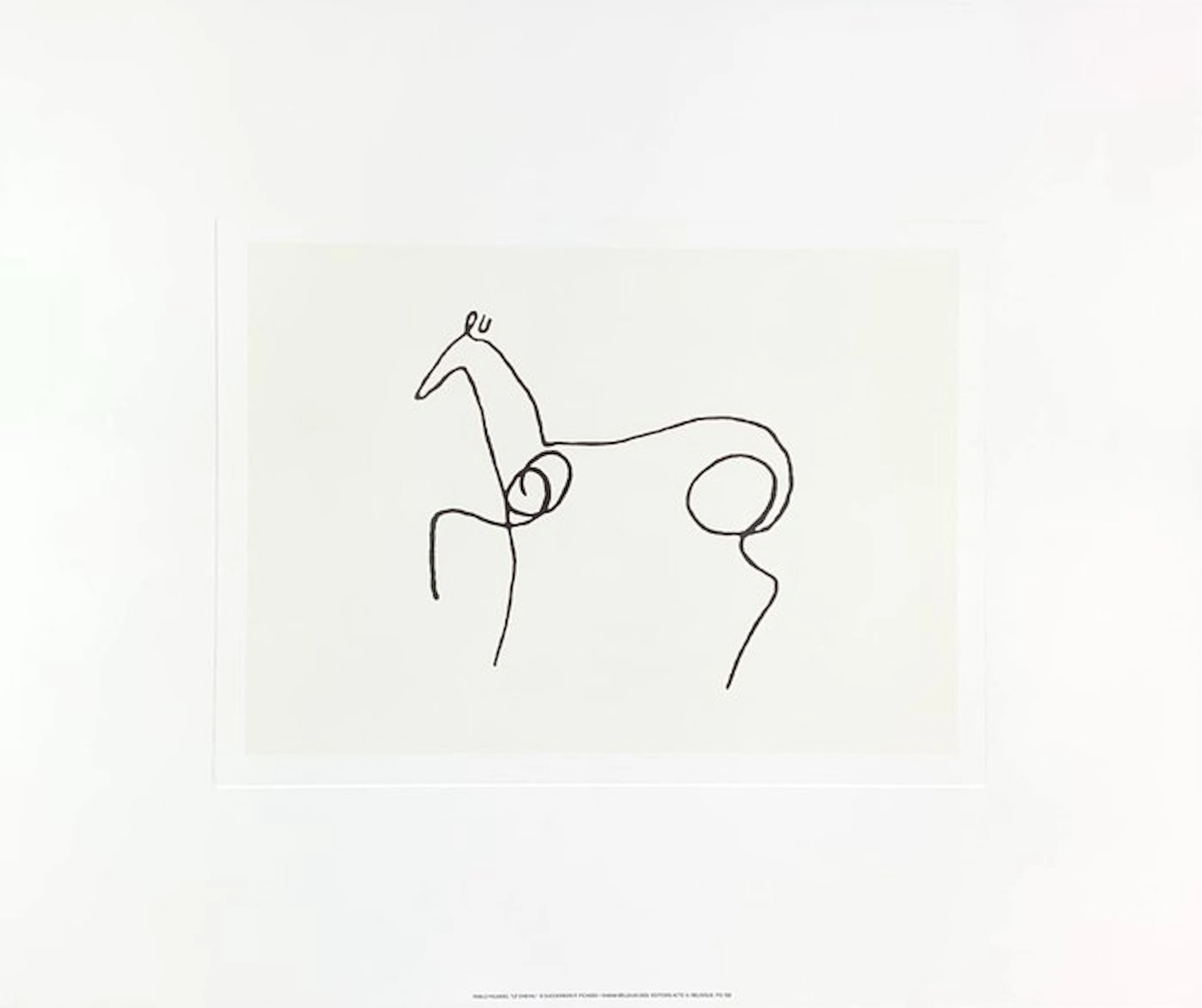 (After) Pablo Picasso (1881-1973) - Le Cheval Horse...