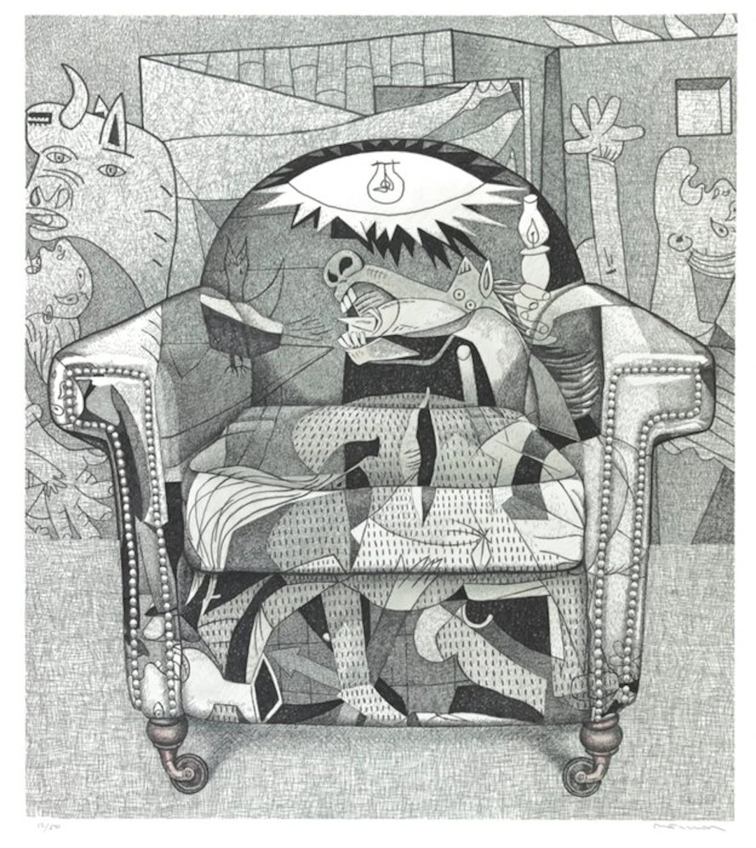 Fernando Bellver (1954) - Picasso chair