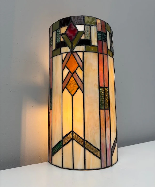 Lumi Lamp - Tiffany (Style) - Wall lamp - Stained glass...
