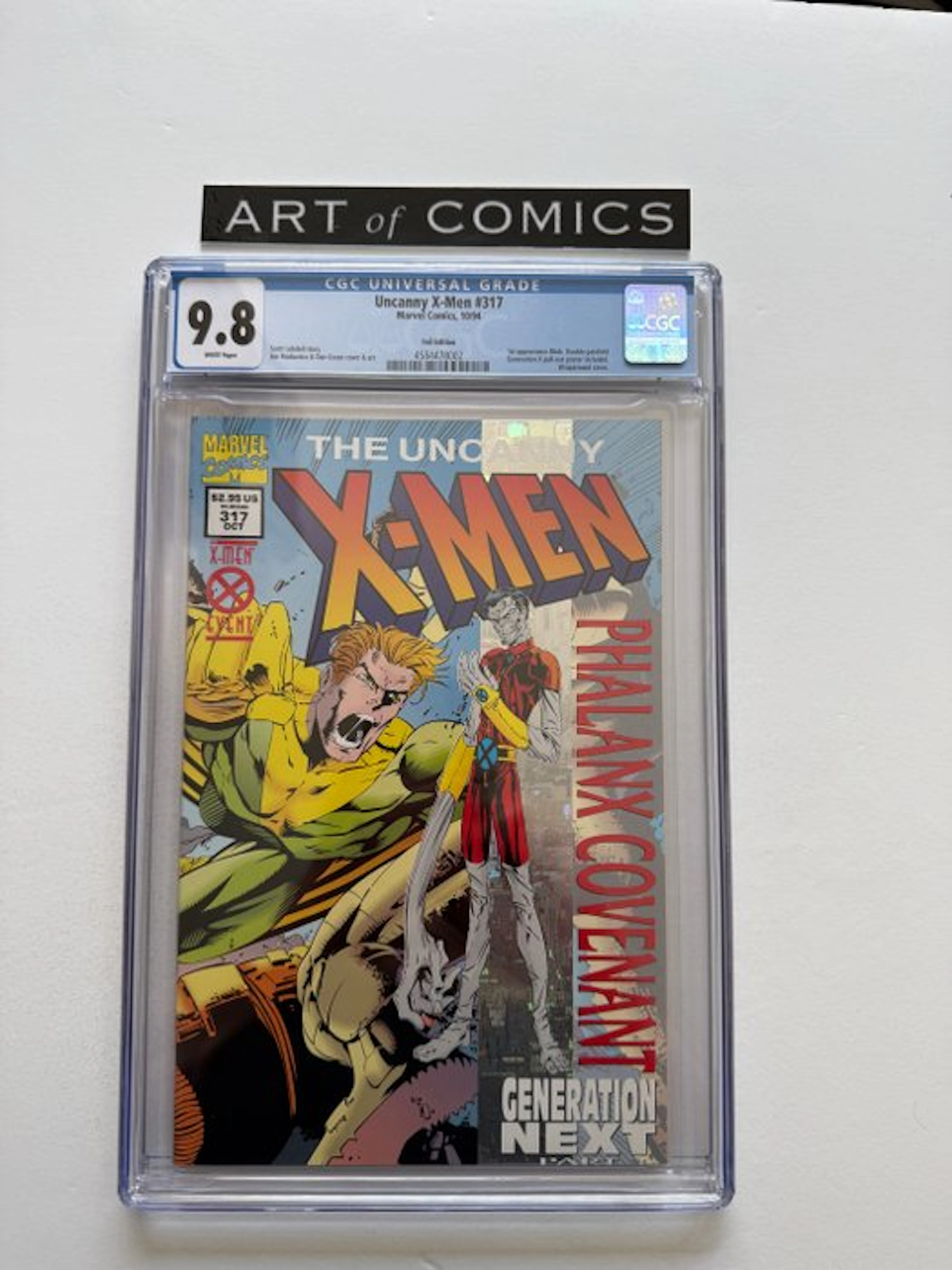 Uncanny X-Men #317 - Foil Edition - 1st appearance Blink...