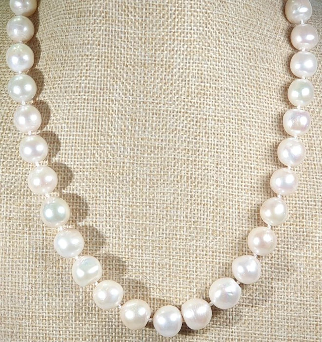 Natural Freshwater Pearls - VERY LARGE - Symbol of Purity...