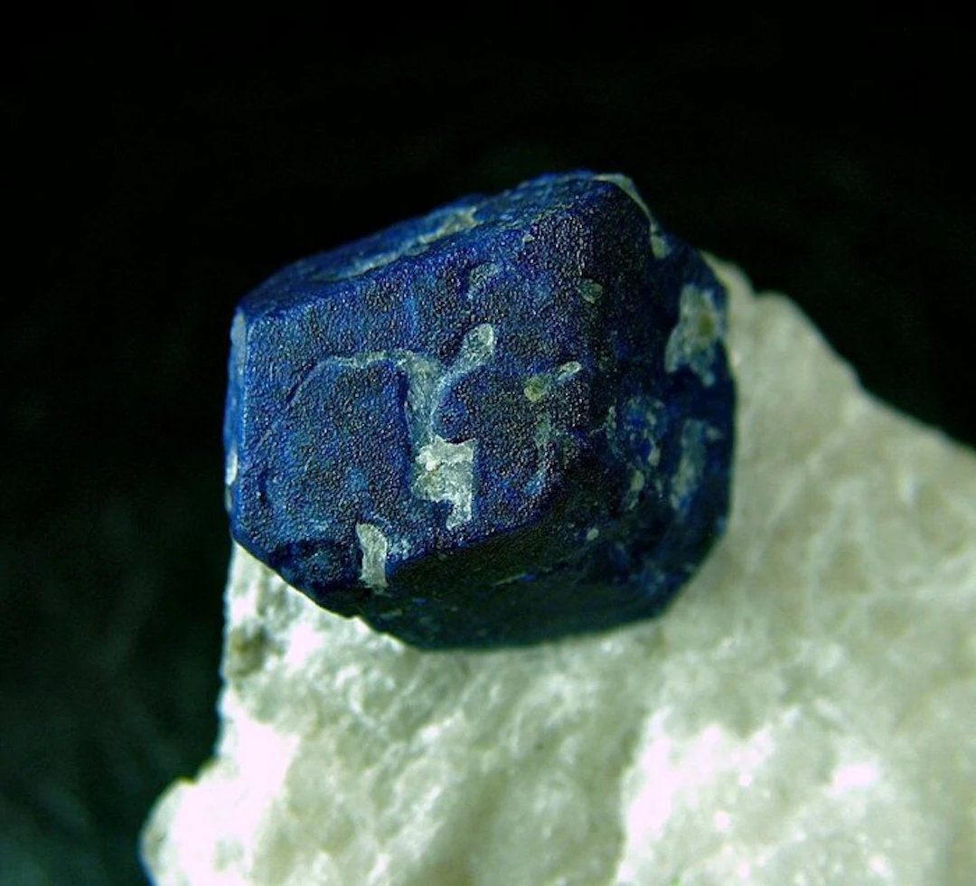 Most colorful Lazurite CW1473 Crystals on matrix - Height...