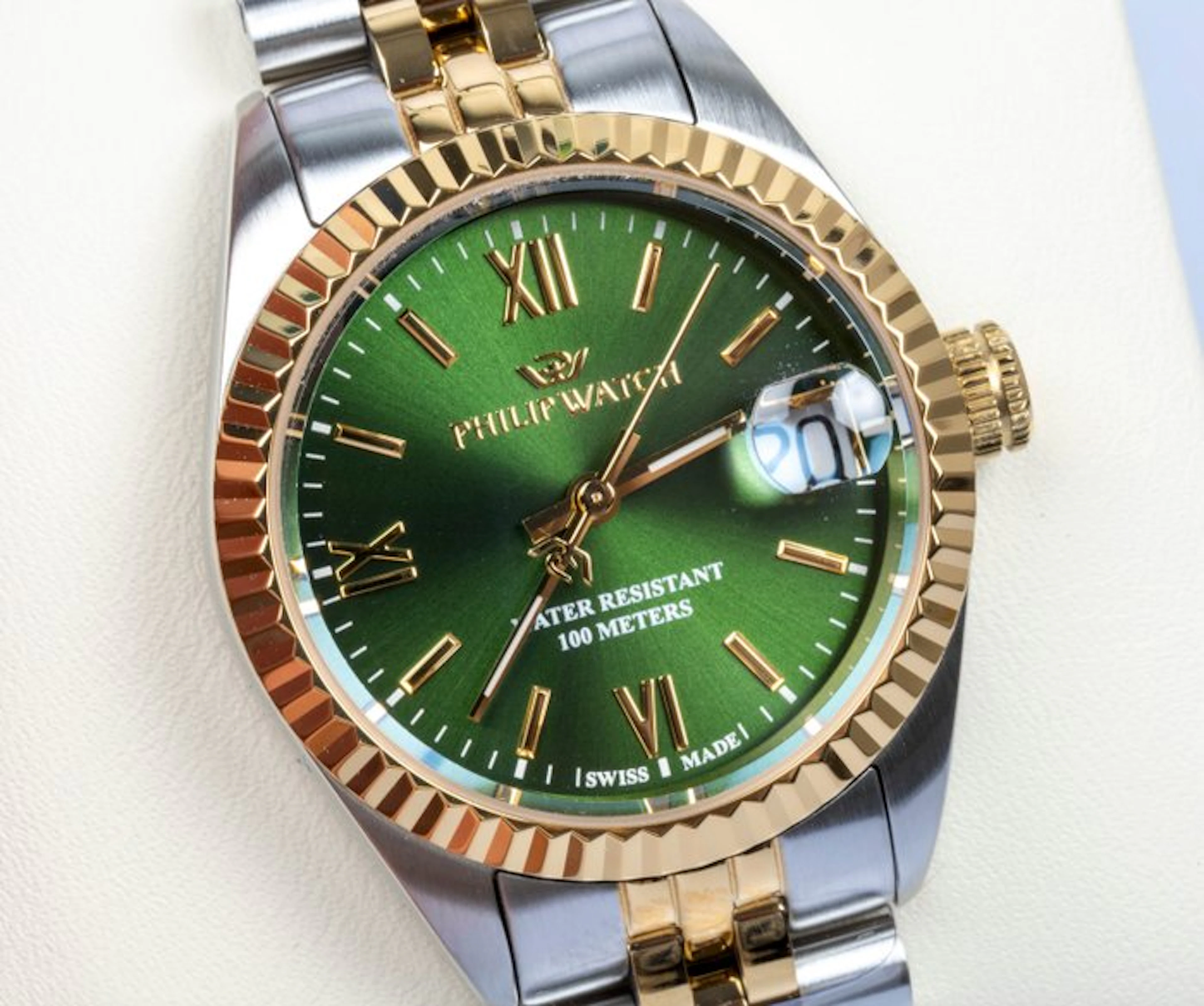 Philip Watch - Caribe Urban - Emerald Green - Swiss Made...