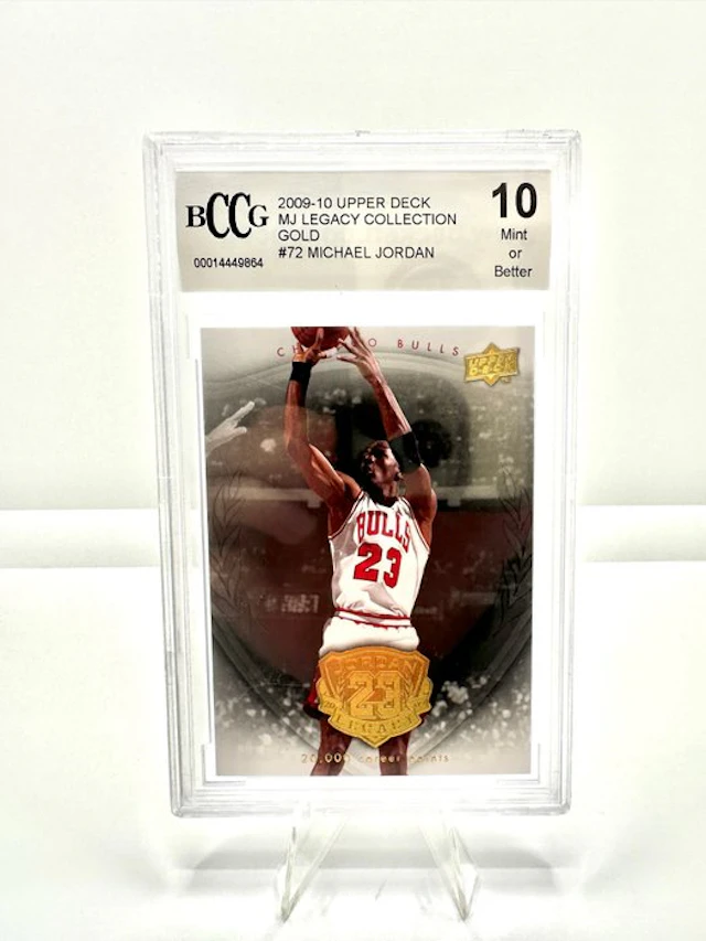 Upper Deck MJ Legacy Collection Gold Edition #72 Michael...