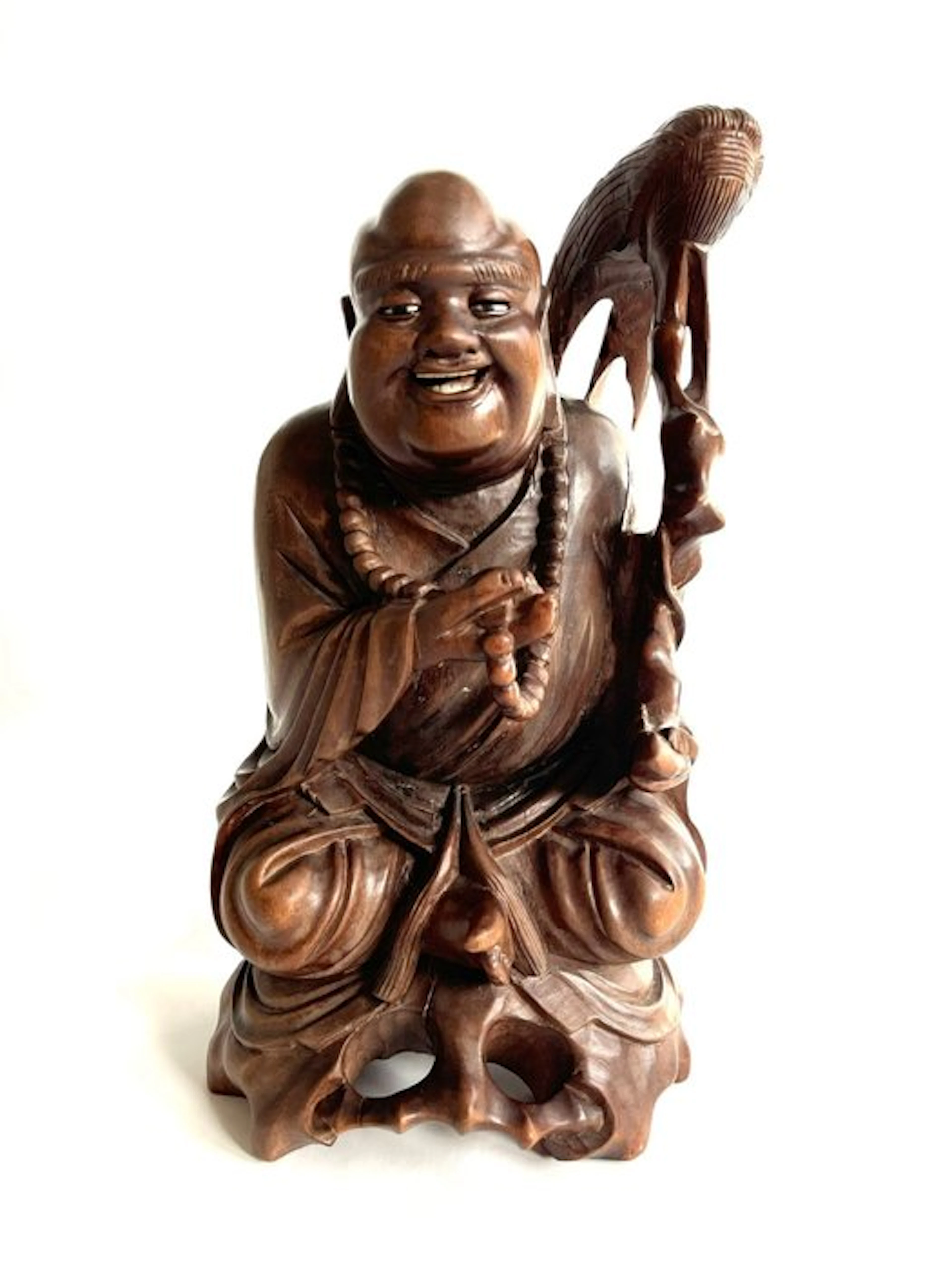 Laughing Buddha - Boxwood