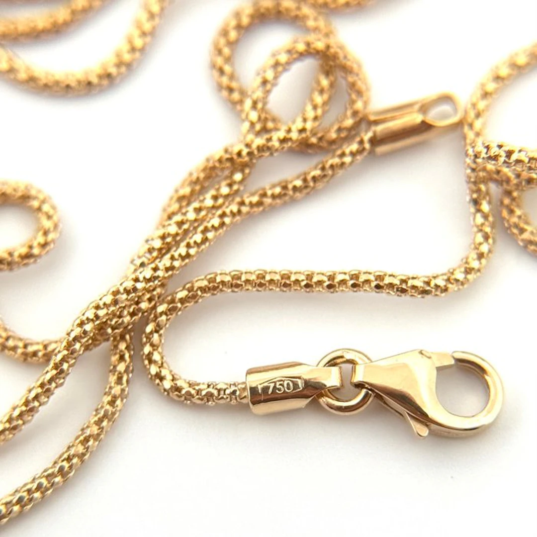 No reserve price - Necklace - 18 kt. Yellow gold - Made in Italy