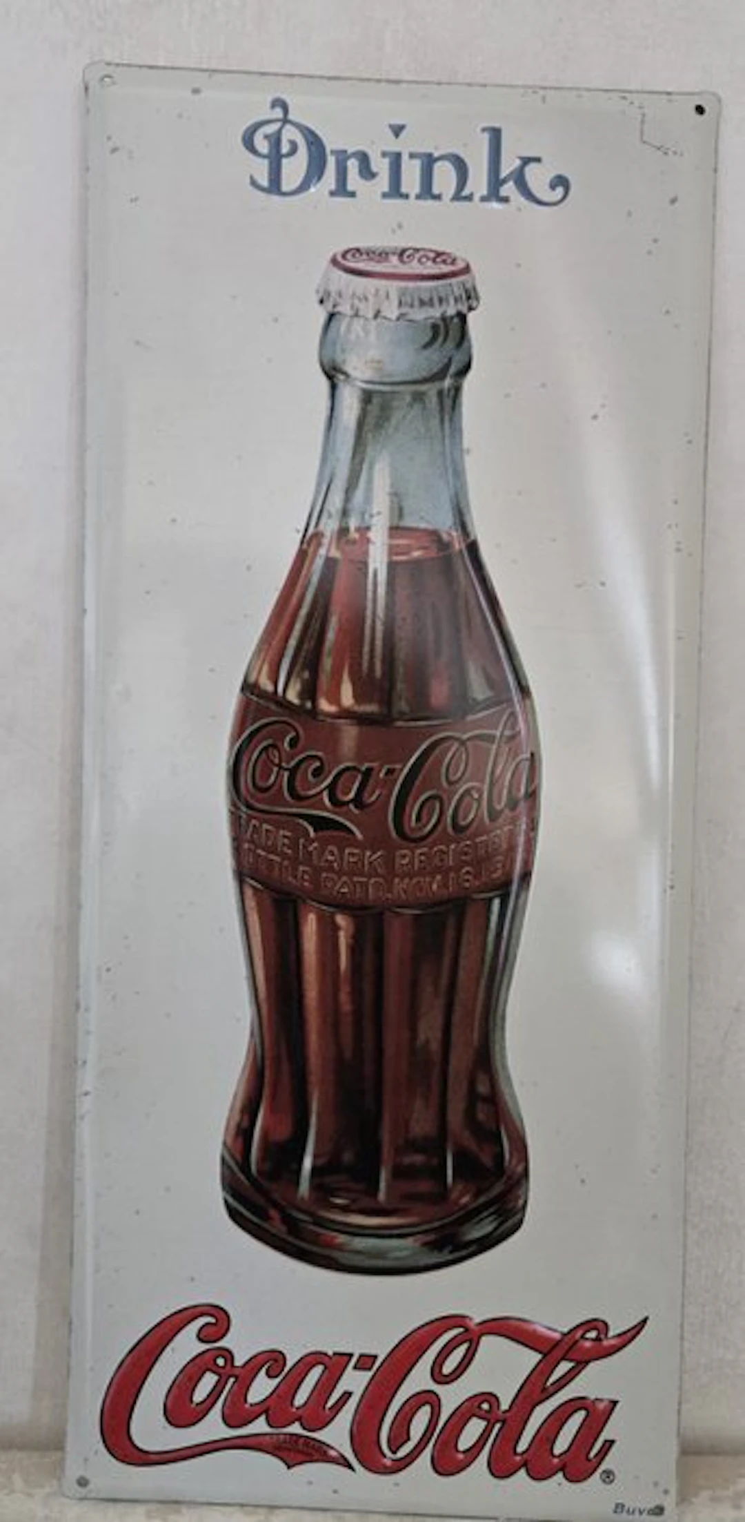 Coca-Cola - Coca-Cola advertising sign - Coca-Cola...