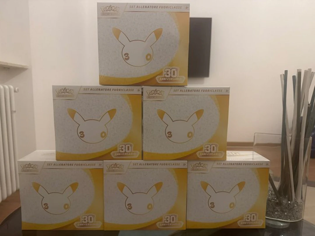 Pokémon - 6 Sealed box - Various sets