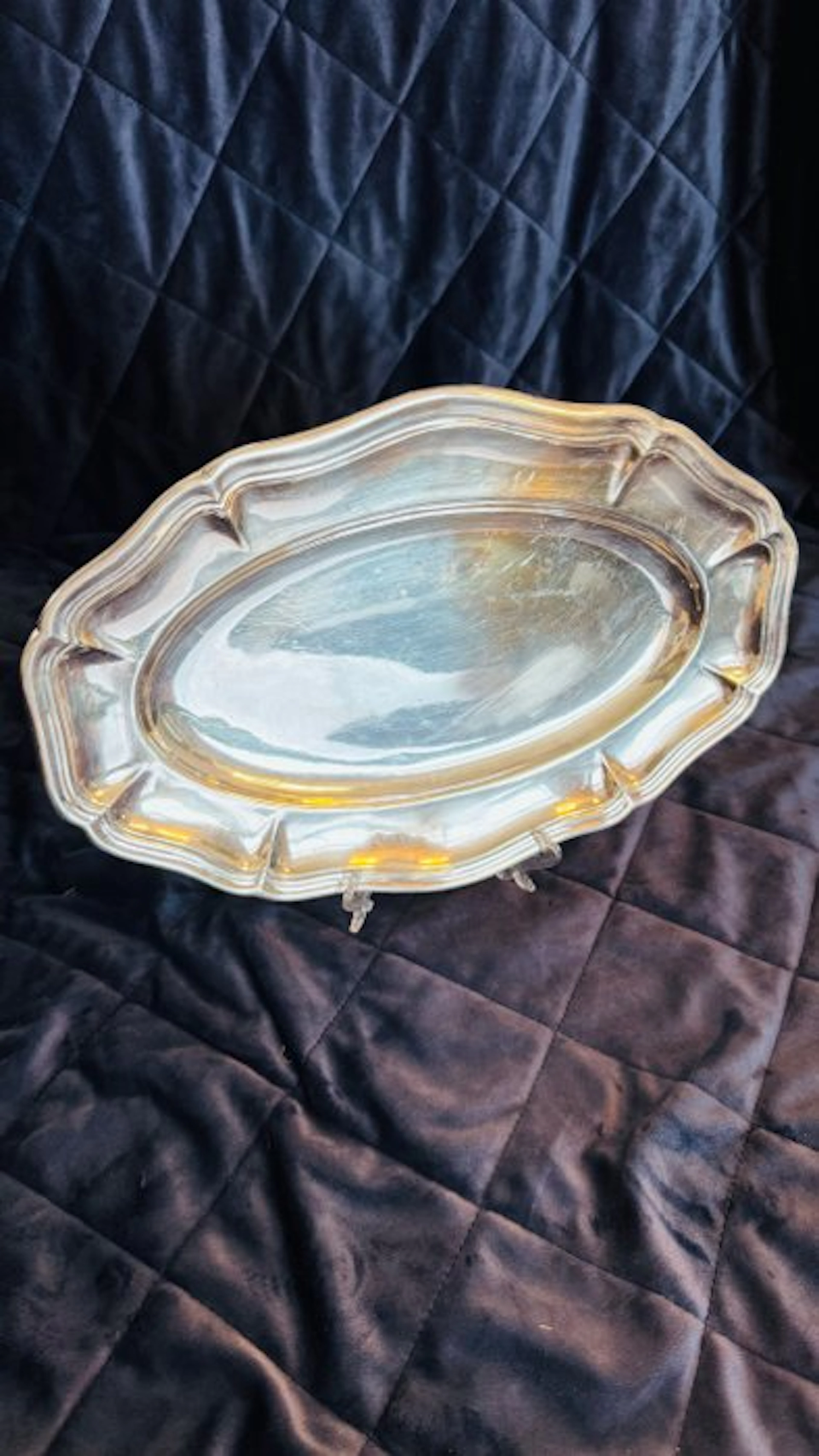 Ercuis - Plate - Silverplated