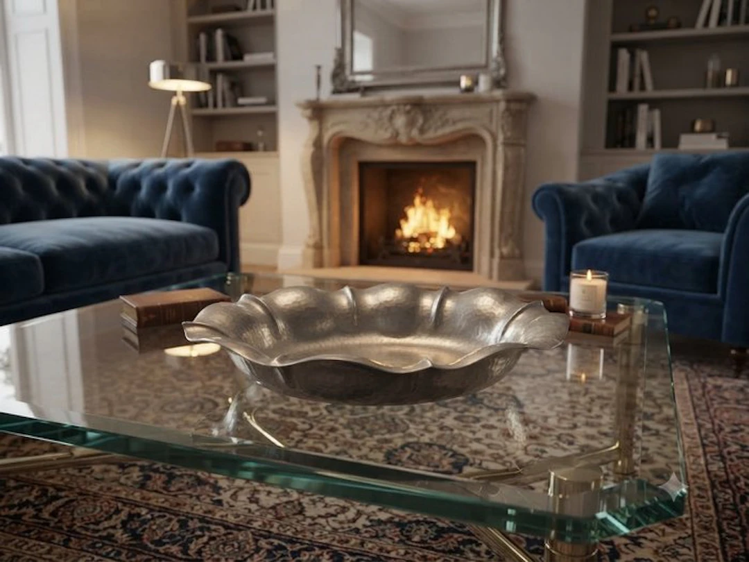Centrepiece - Tin, Copper - Deluxe - Rococo style