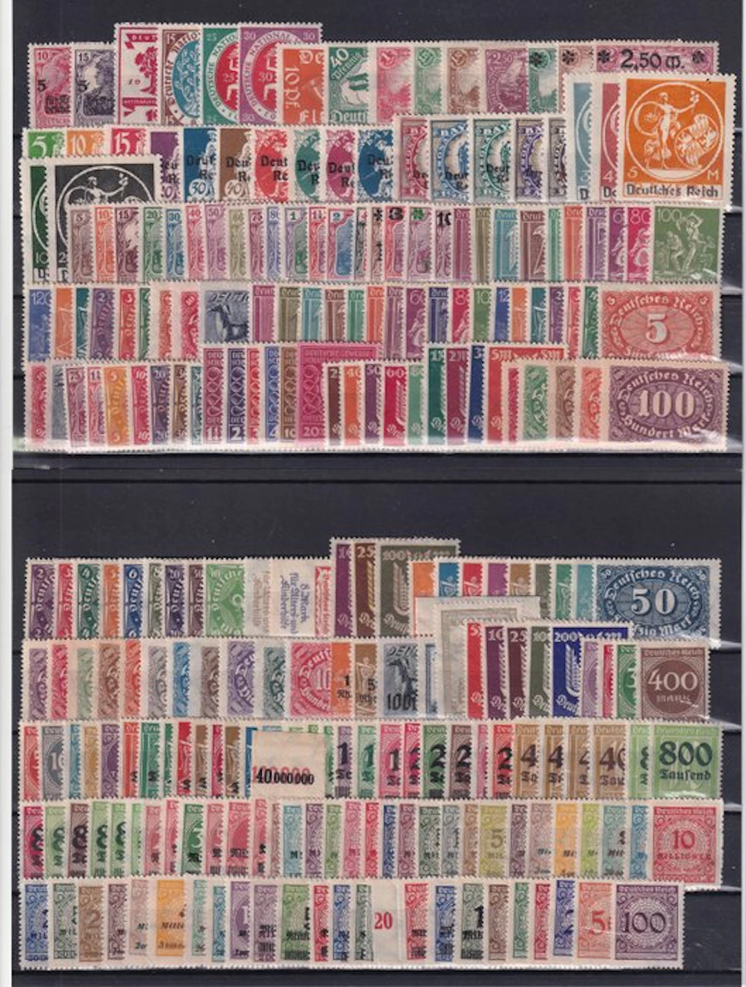 German Empire 1919/1923 - Volumes