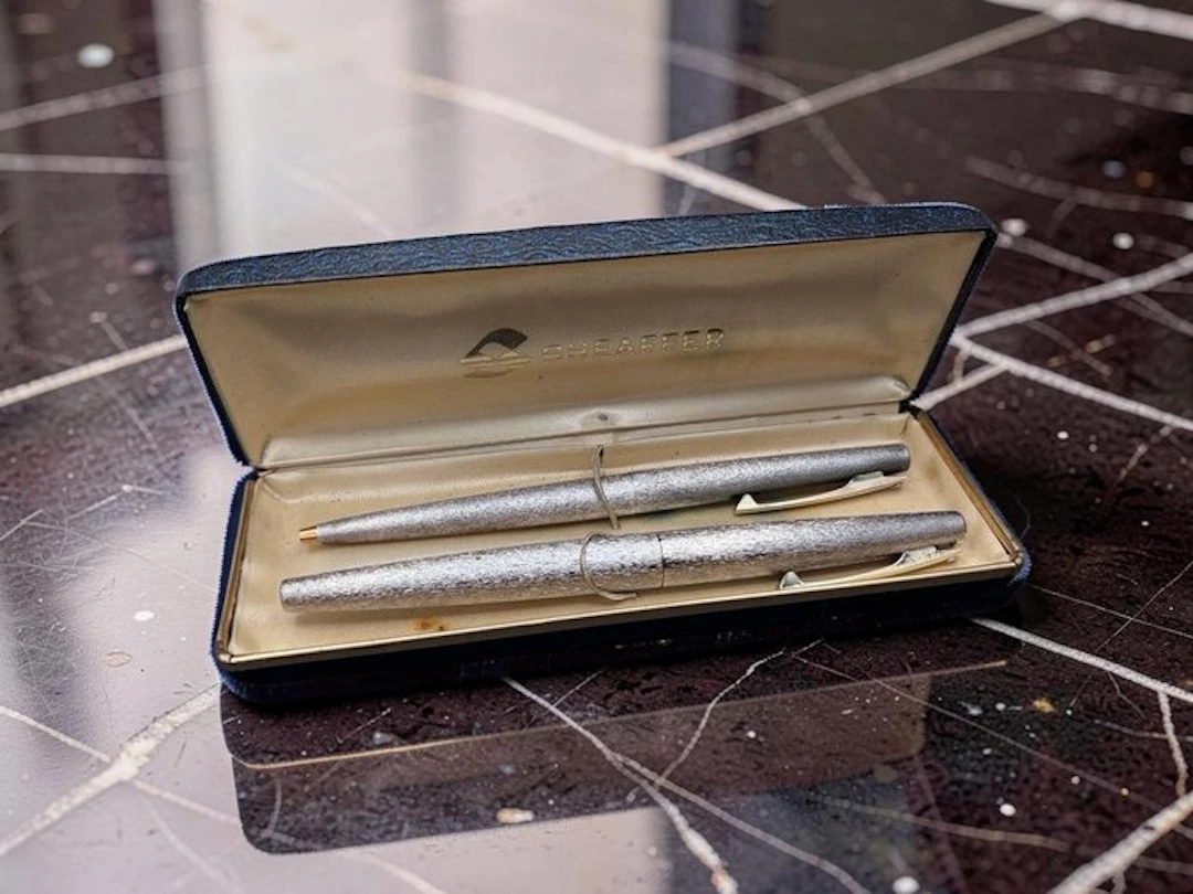Sheaffer - Lady Sheaffer 620XG Florentine Set (14K Inlaid Nib) - Fountain pen