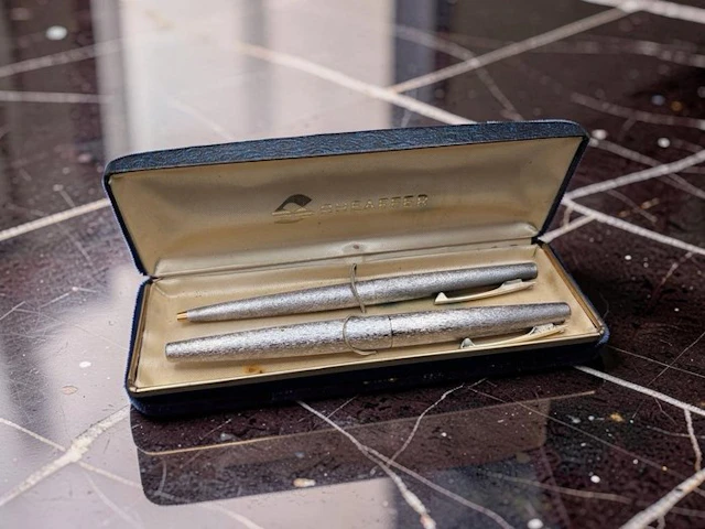 Sheaffer - Lady Sheaffer 620XG Florentine Set (14K Inlaid Nib) - Fountain pen