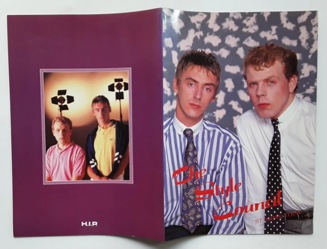 Style Council, The Jam - Tour Book - 1987