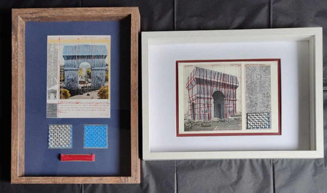 Christo & Jeanne-Claude (1935-2020) - 2x L'Arc de Triomphe