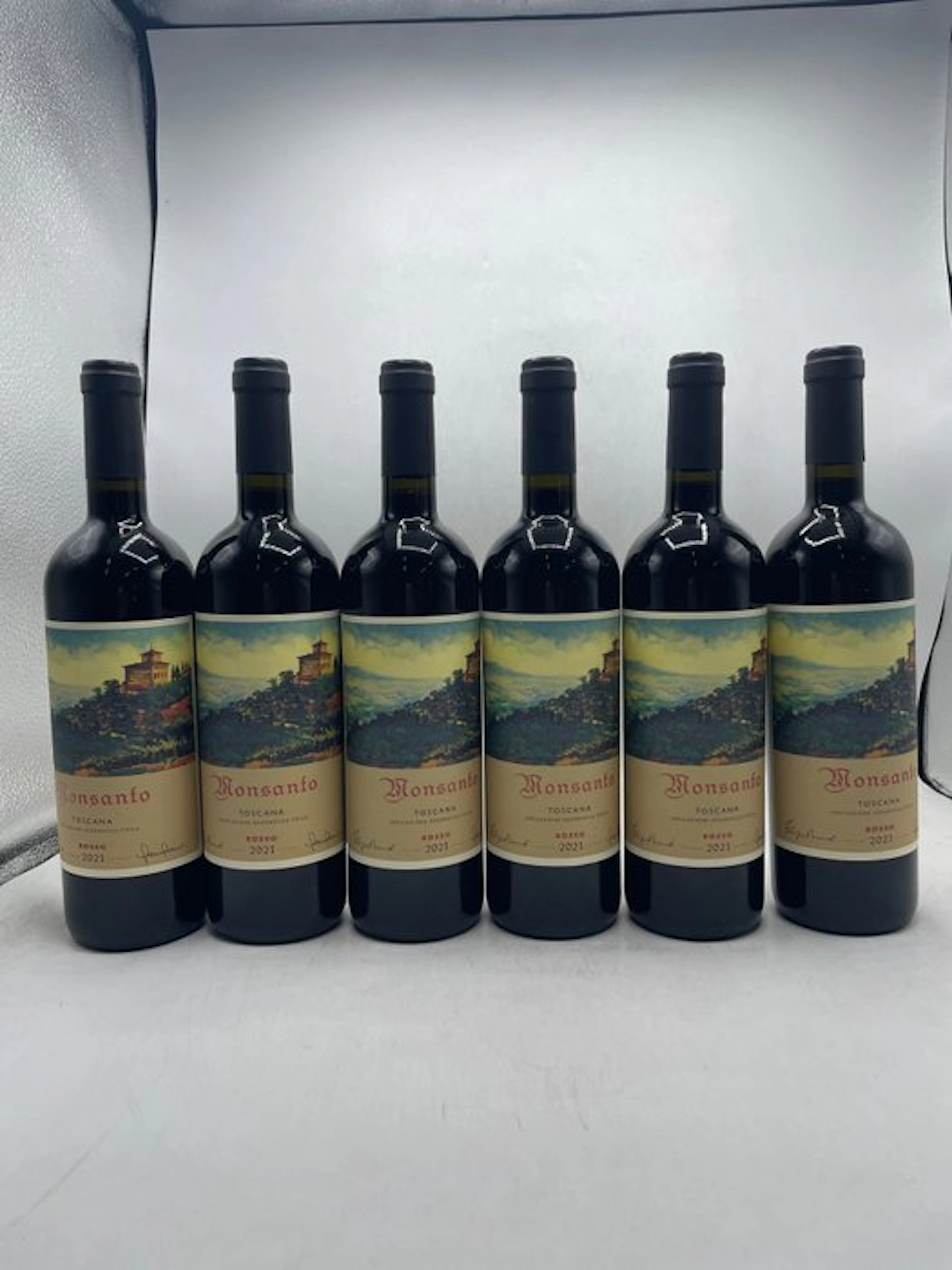 2021 Castello Di Monsanto Toscana Rosso - Tuscany IGT - 6 Bottles (0.75L)