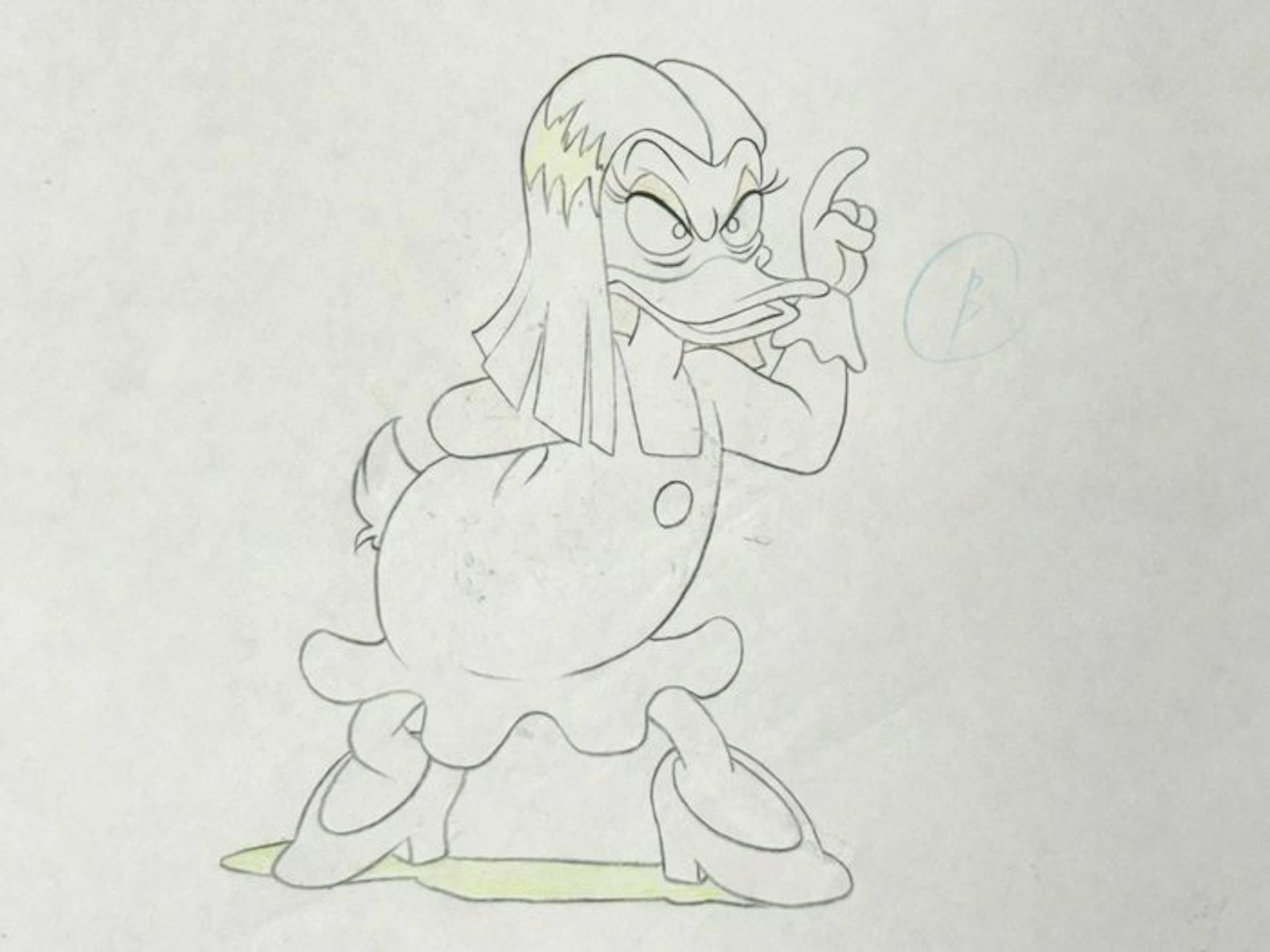 Walt Disney, 1987/90 - Original Animation Drawing of Magica De Spell